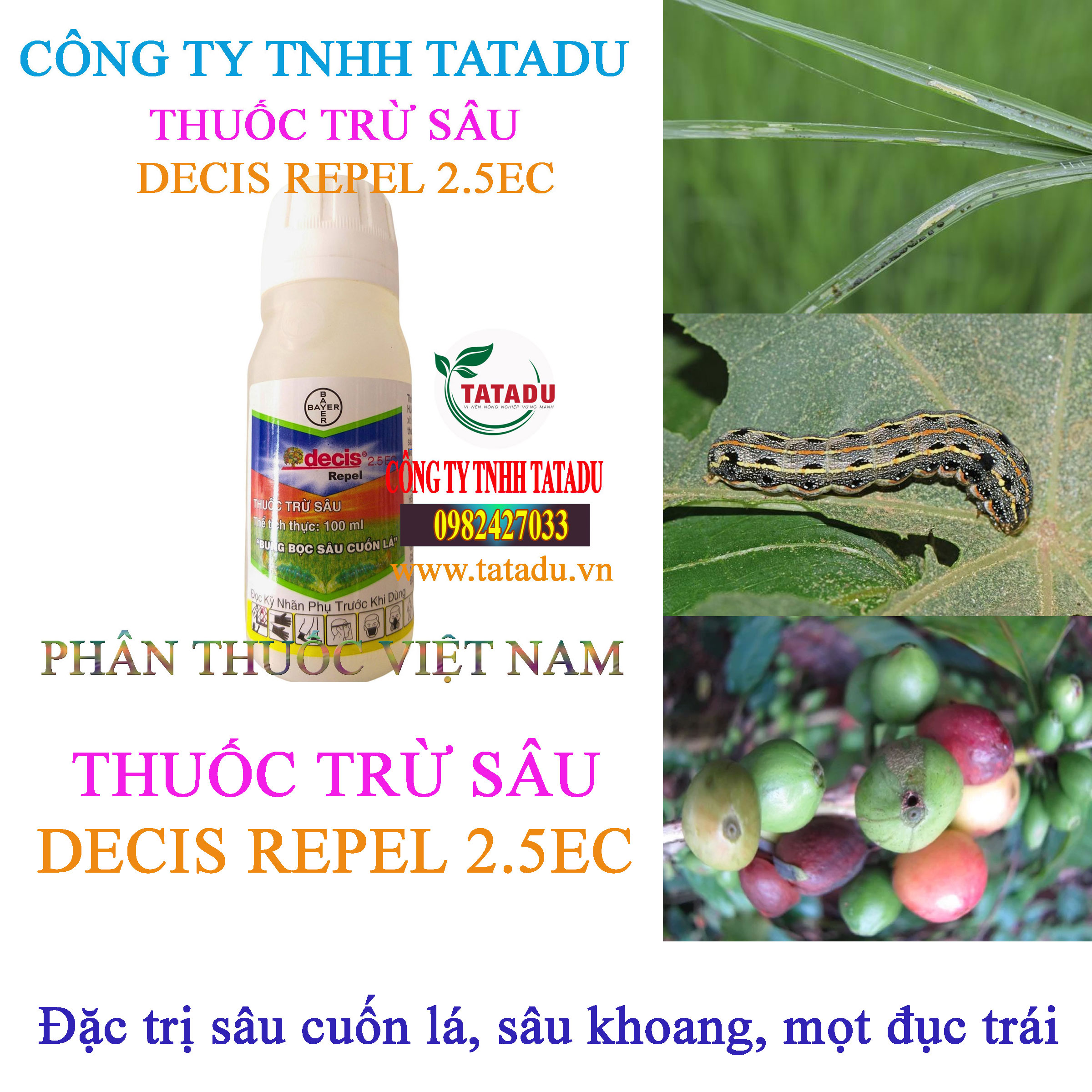 DECIS REPEL 2.5EC sau cuon la DECIS REPEL 2.5EC sau cuon la