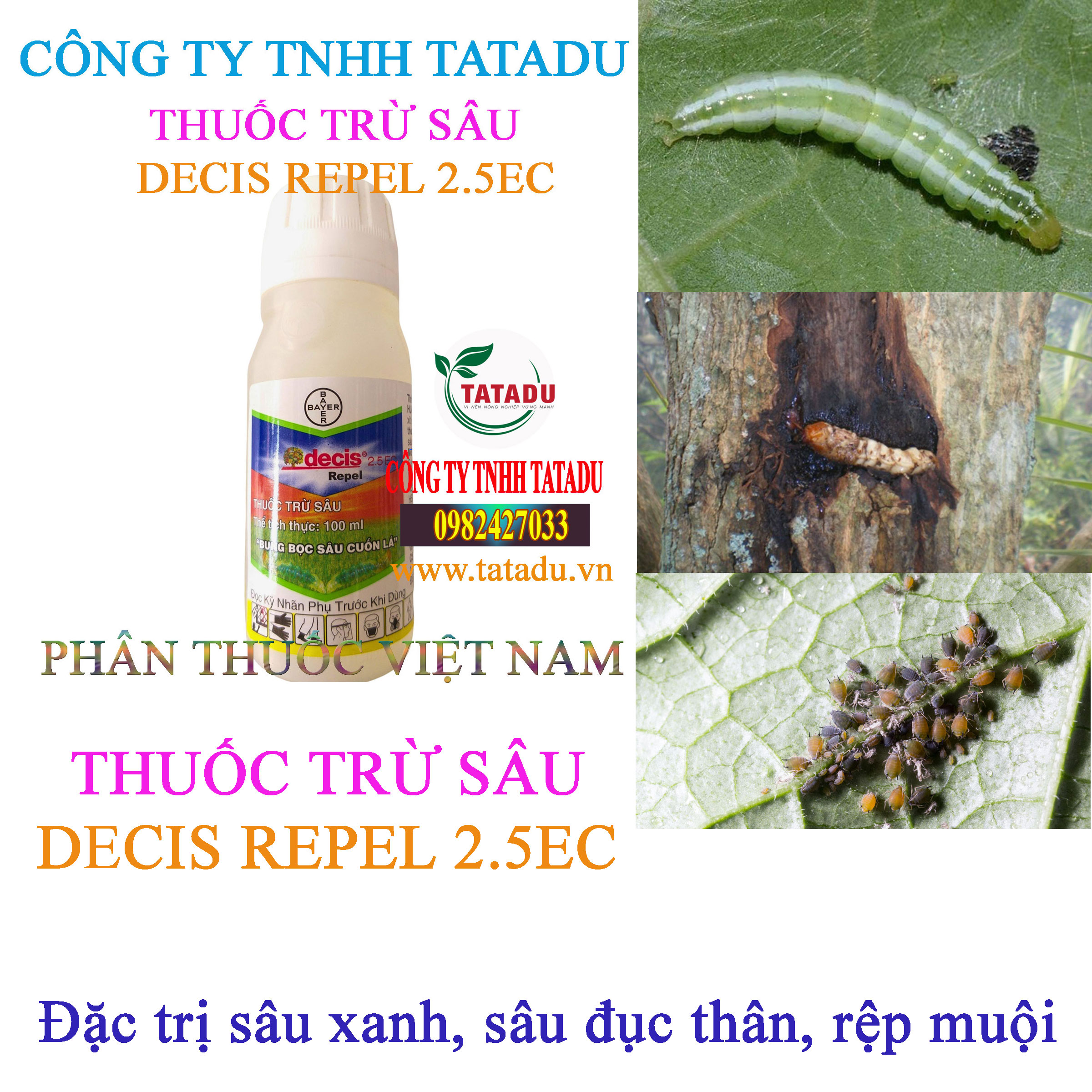 DECIS REPEL 2.5EC sau xanh DECIS REPEL 2.5EC sau xanh