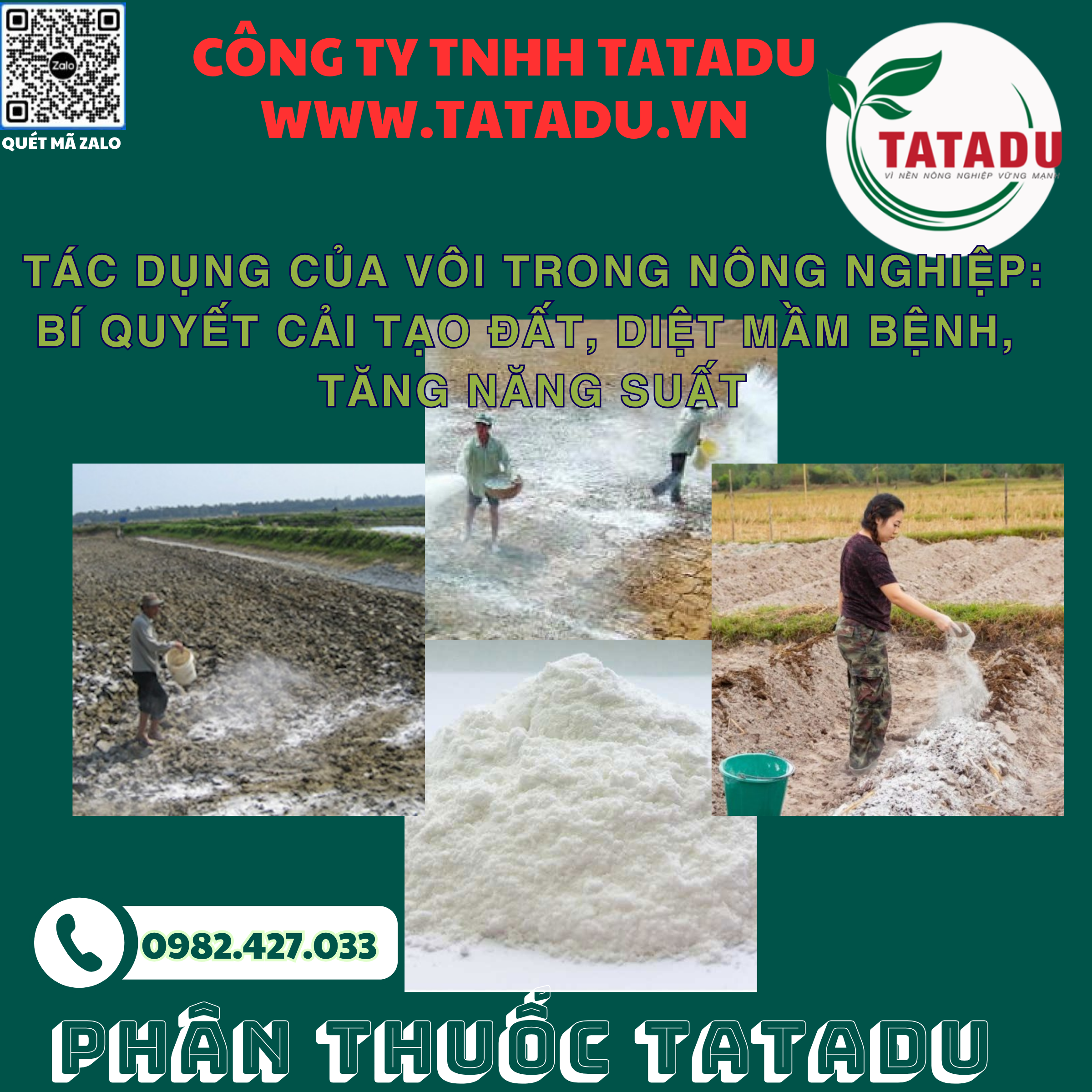TAC DUNG CUA VOI TRONG NONG NGHIEP BI QUYET CAI TAO DAT DIET MAM BENH TANG NANG SUAT