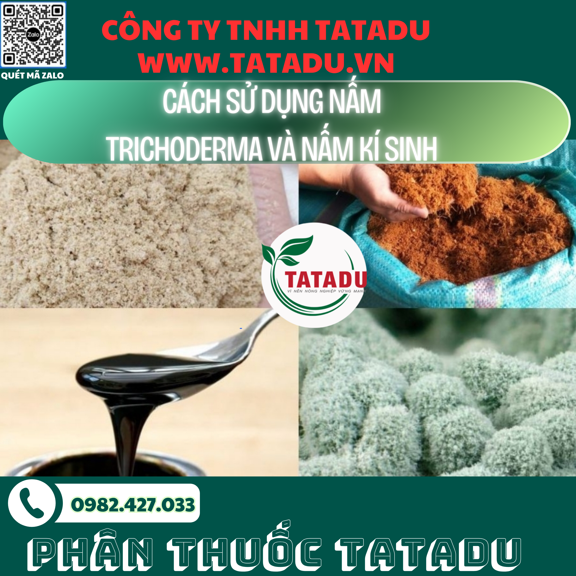 CACH SU DUNG NAM TRICHODERMA VA NAM KI SINH
