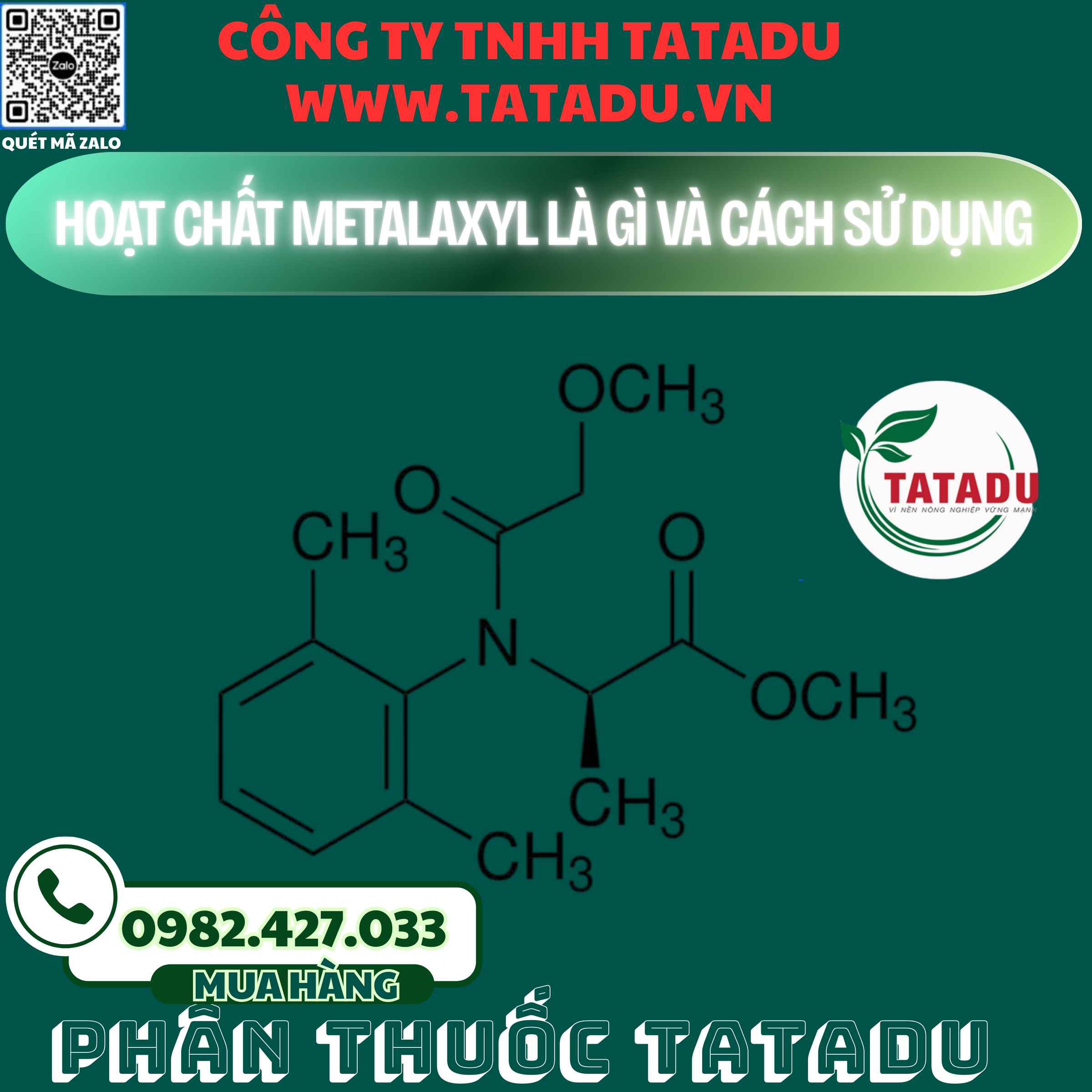 HOAT CHAT METALAXYL LA GI VA CACH SU DUNG