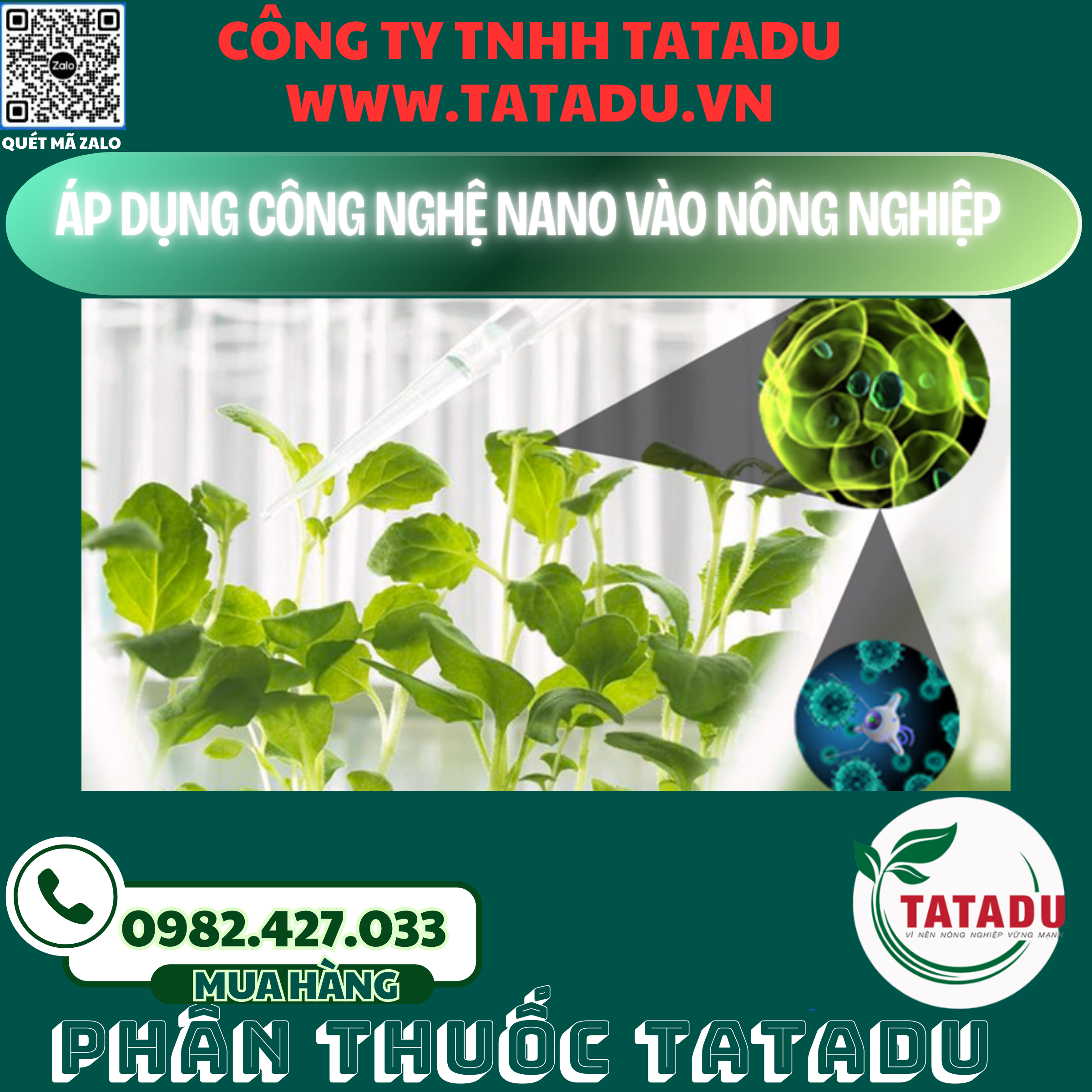 AP DUNG CONG NGHE NANO VAO NONG NGHIEP