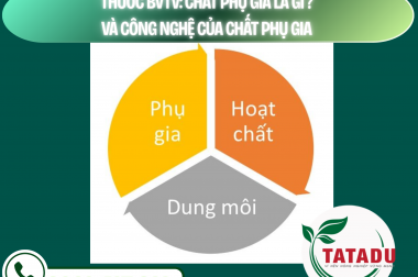 THUỐC BVTV: CHẤT PHỤ GIA LÀ GÌ? VÀ CÔNG NGHỆ CỦA CHẤT PHỤ GIA – CÔNG TY TNHH TATADU