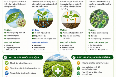 CÁC NHÓM THUỐC TRỪ BỆNH TRONG NGÀNH THUỐC BẢO VỆ THỰC VẬT – CÔNG TY TNHH TATADU