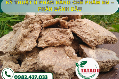 KỸ THUẬT Ủ PHÂN BẰNG CHẾ PHẨM EM – PHÂN BÁNH DẦU – CÔNG TY TNHH TATADU