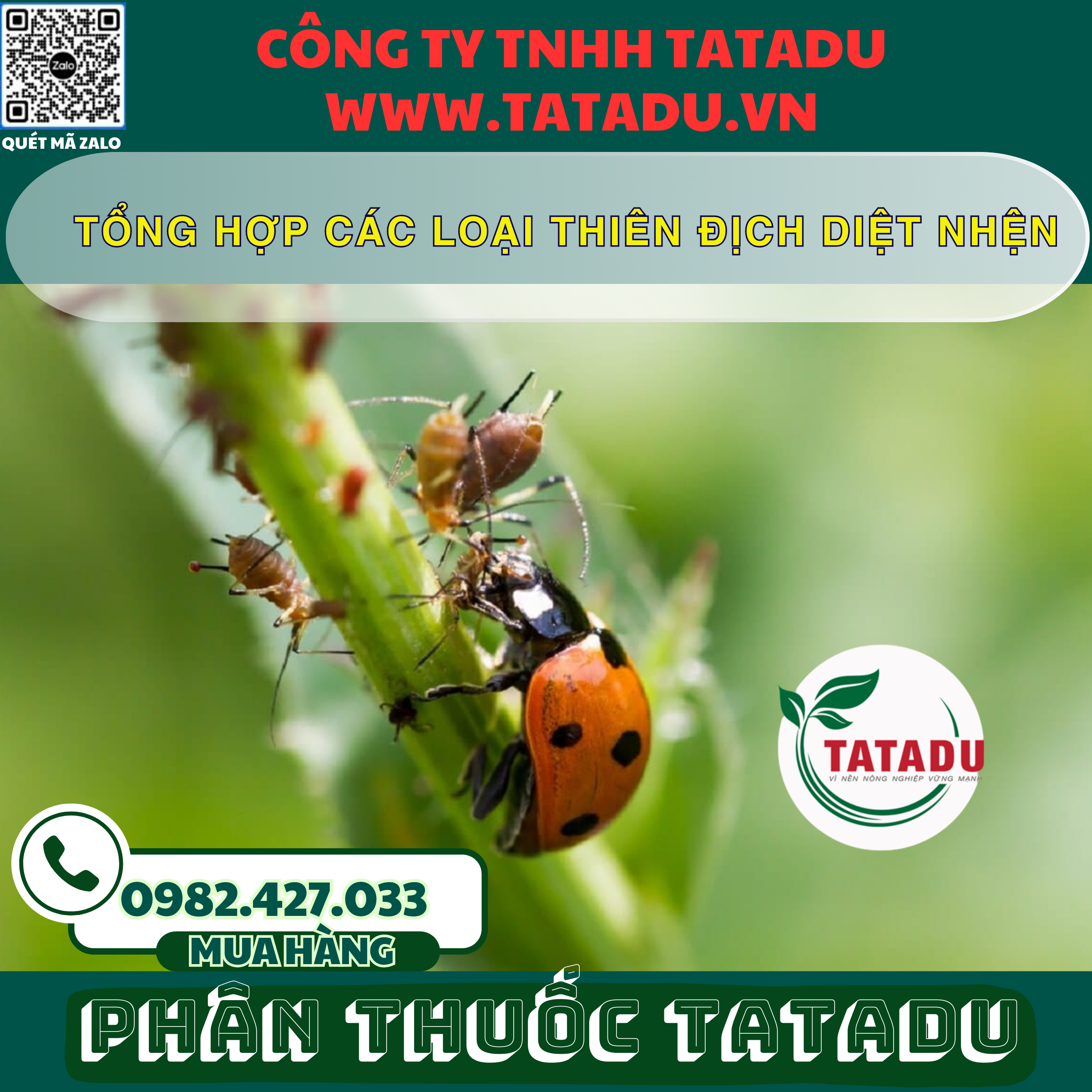 TONG HOP CAC LOAI THIEN DICH DIET NHEN