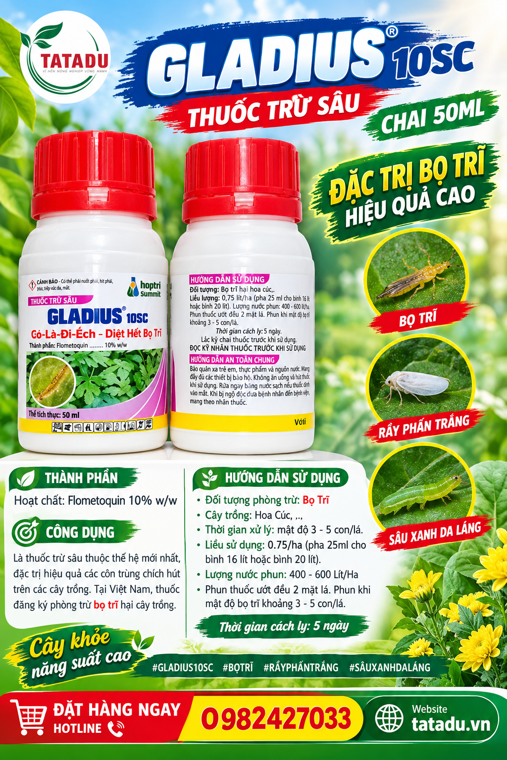 GLADIUS 10SC CHAI 50ML