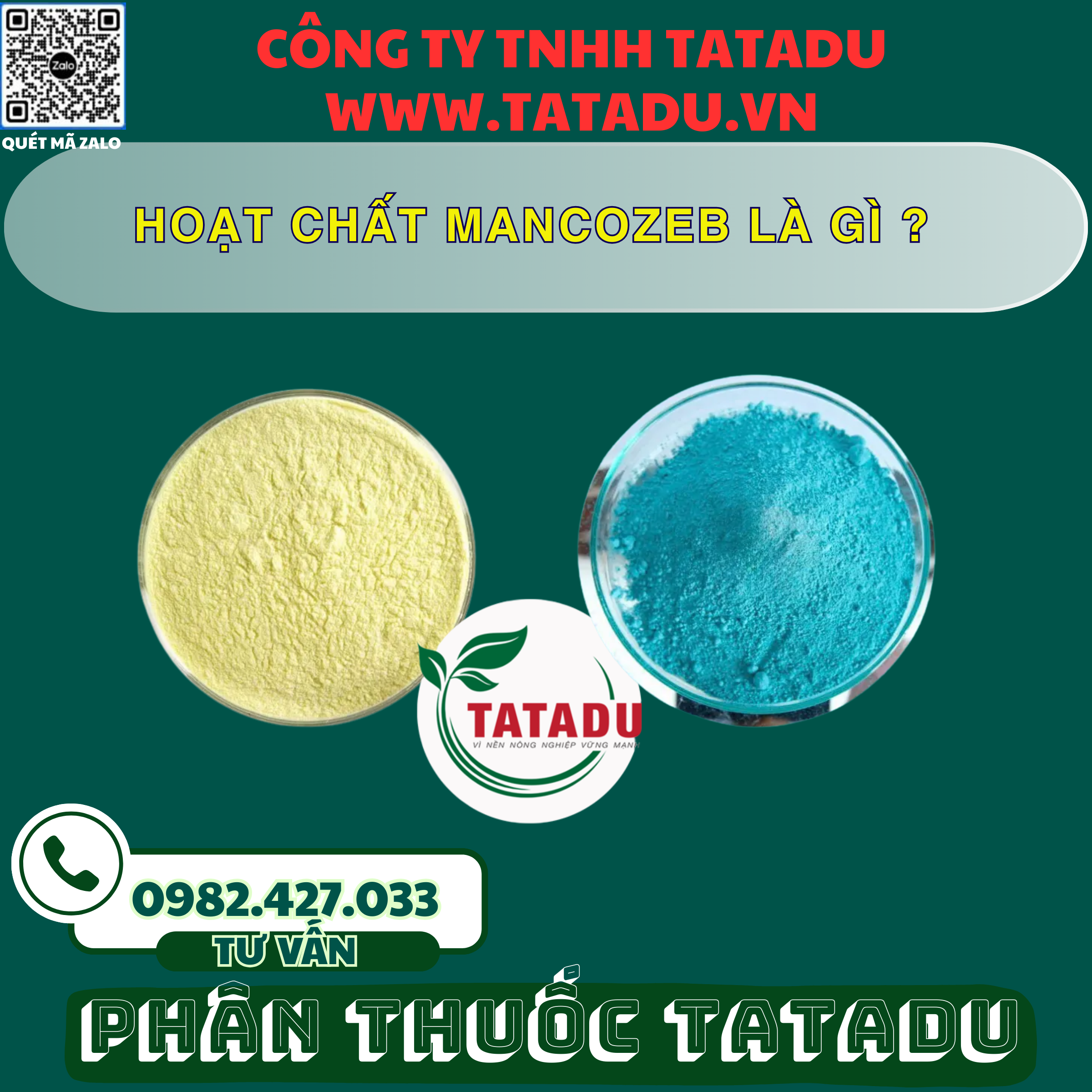 HOAT CHAT MANCOZEB LA GI
