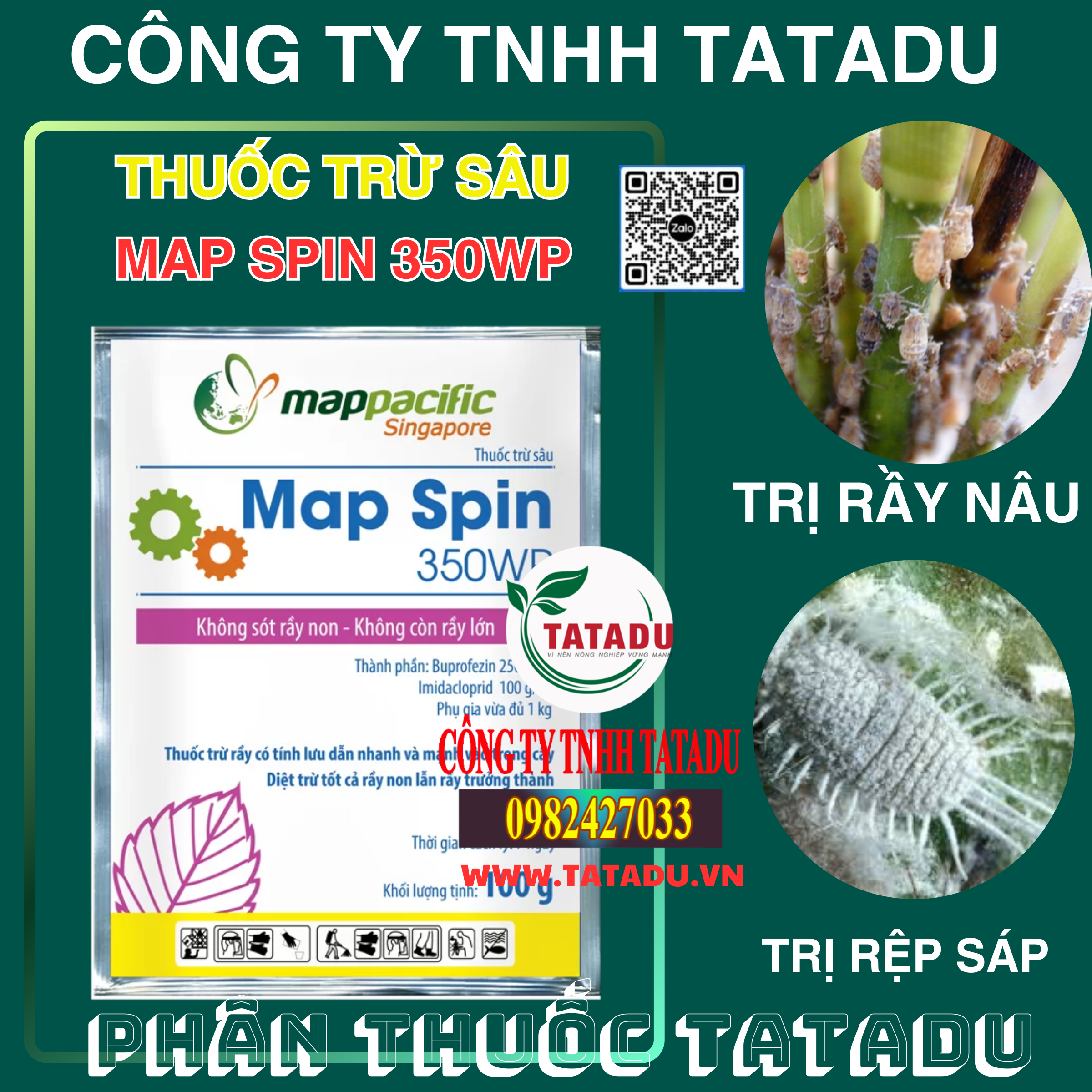 MAP SPIN 350WP DAC TRI RAY NAU REP SAP MAP SPIN 350WP DAC TRI RAY NAU REP SAP