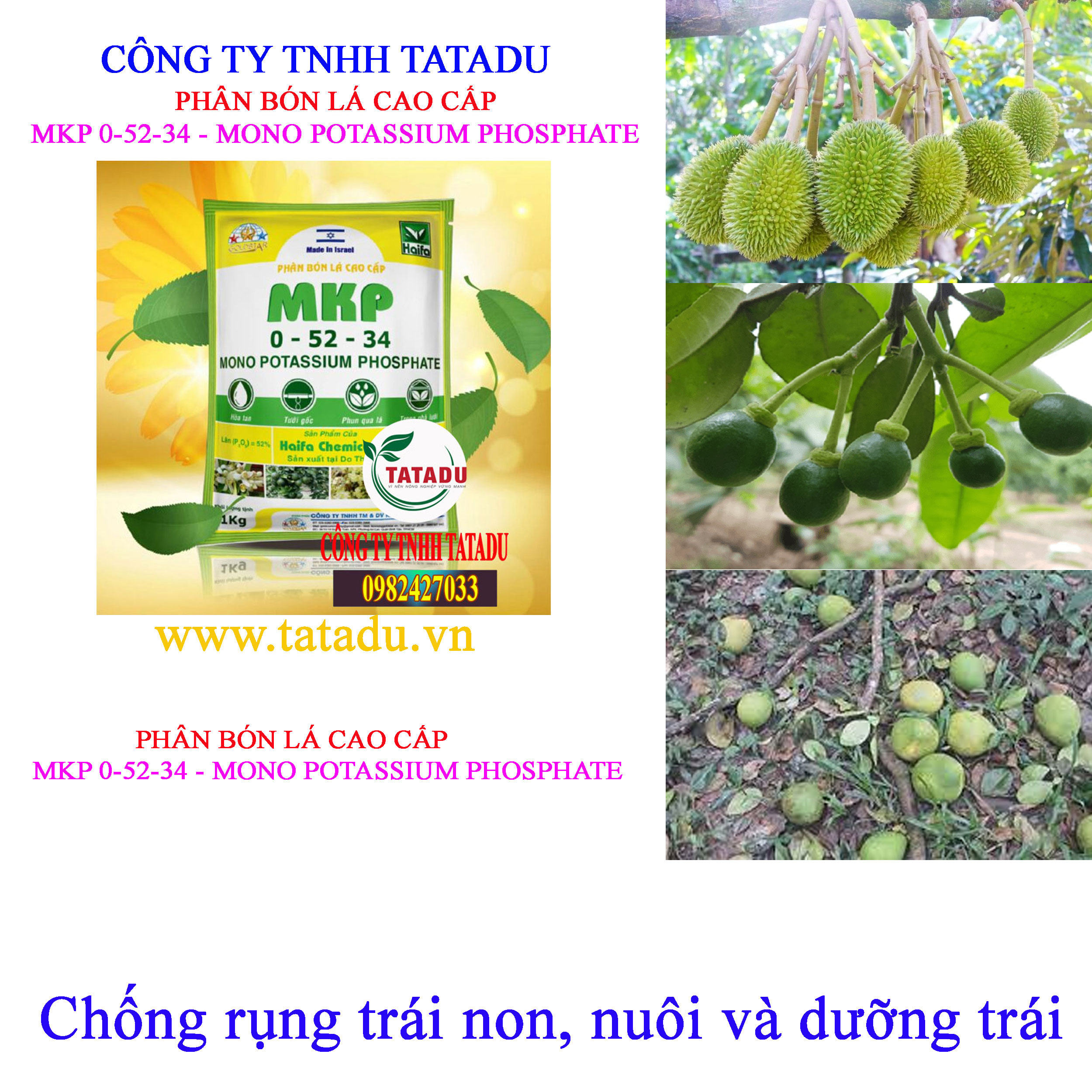MONO POTASSIUM PHOSPHATE RUNG TRAI NON MONO POTASSIUM PHOSPHATE RUNG TRAI NON