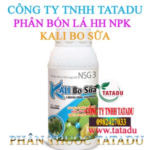 KALI BO SUA CHUYEN SAU RIENG