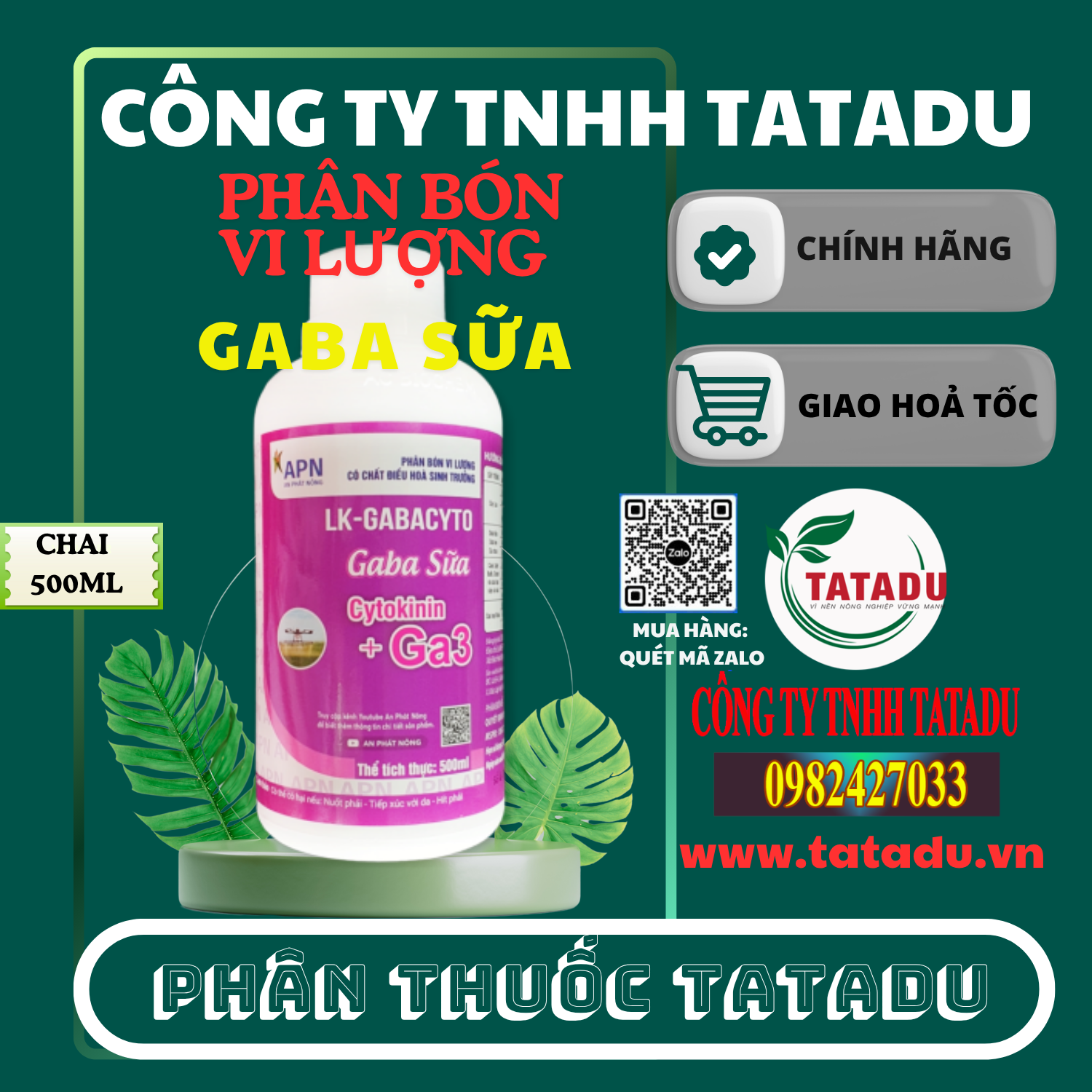 GABA SUA APN MAU MOI