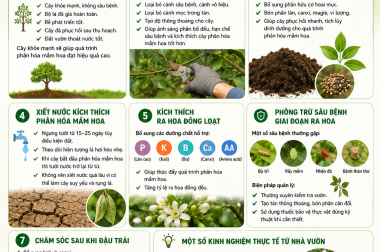 KINH NGHIỆM XỬ LÝ RA HOA BƯỞI DA XANH – CÔNG TY TNHH TATADU