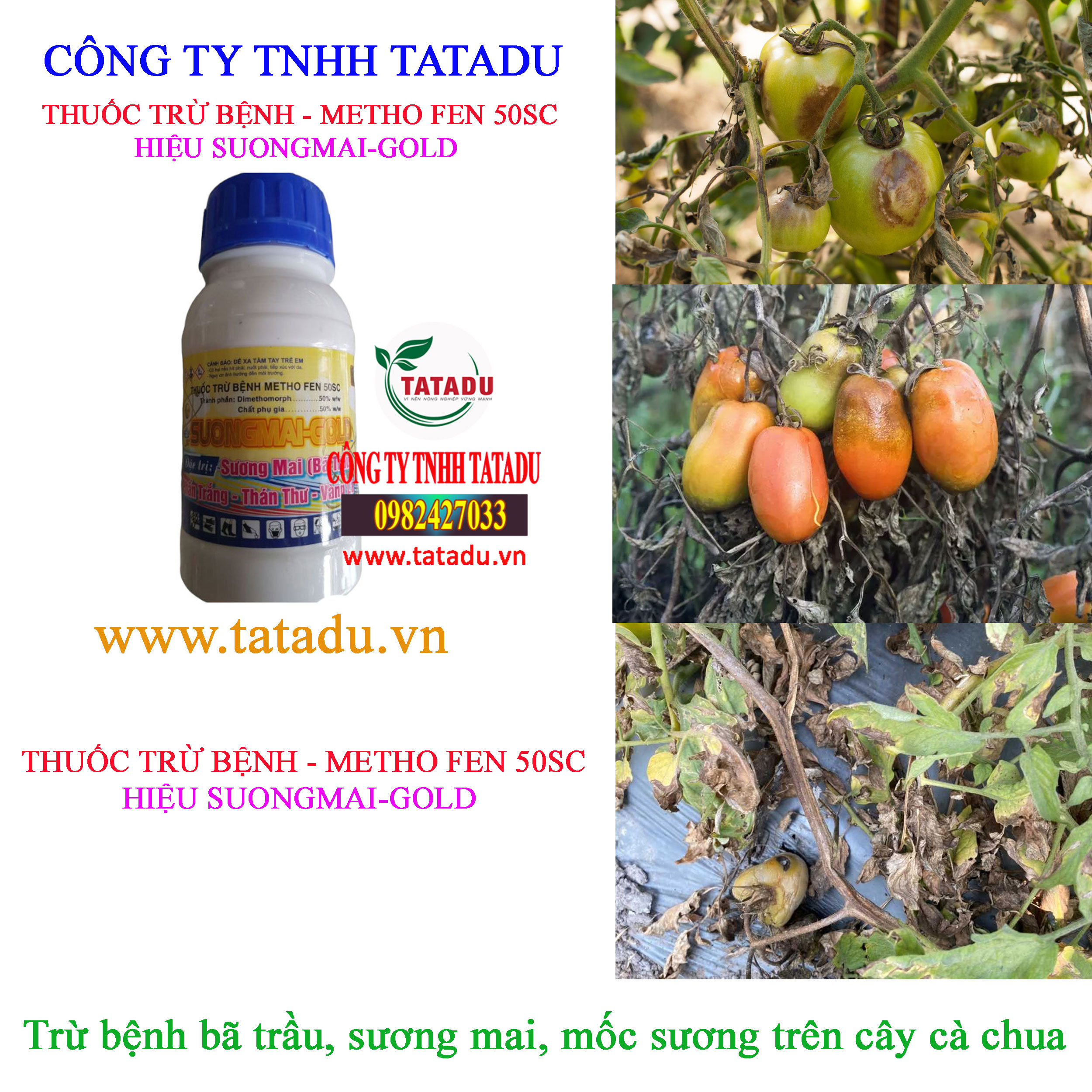 METHOFEN 50SC suong mai ca chua