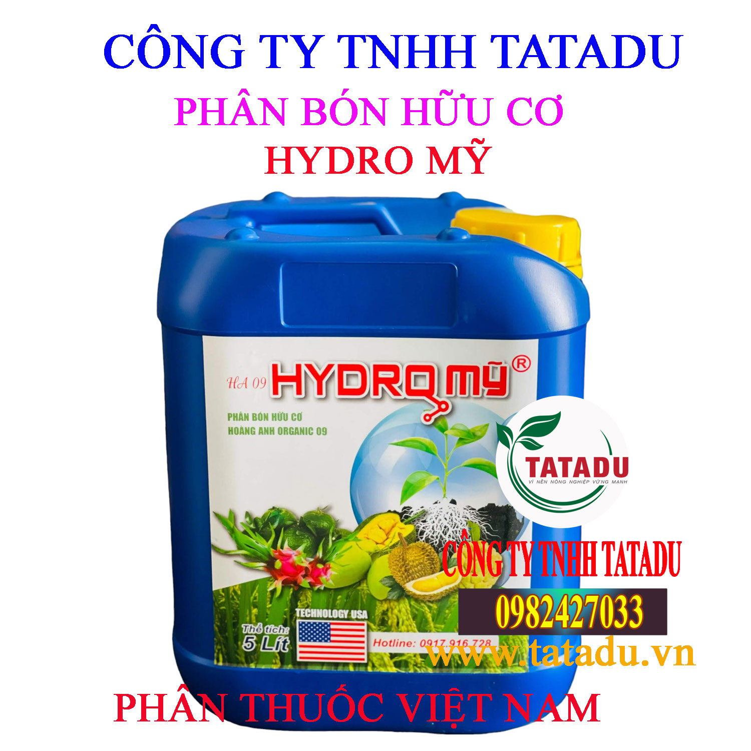 HYDRO MY CAN XANH