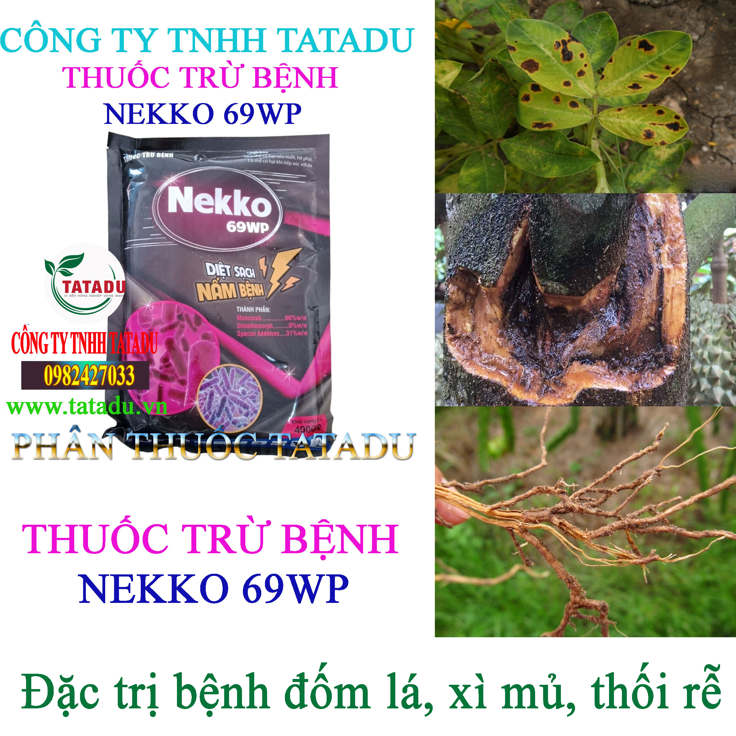 NEKKO 69WP tru benh xi mu NEKKO 69WP tru benh xi mu