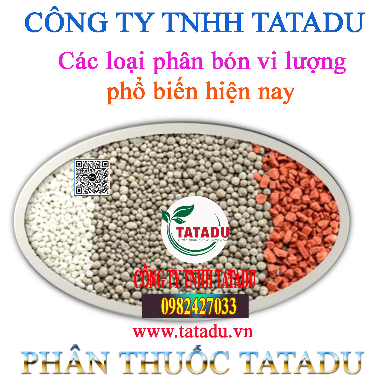 Cac loai phan bon vi luong pho bien hien nay