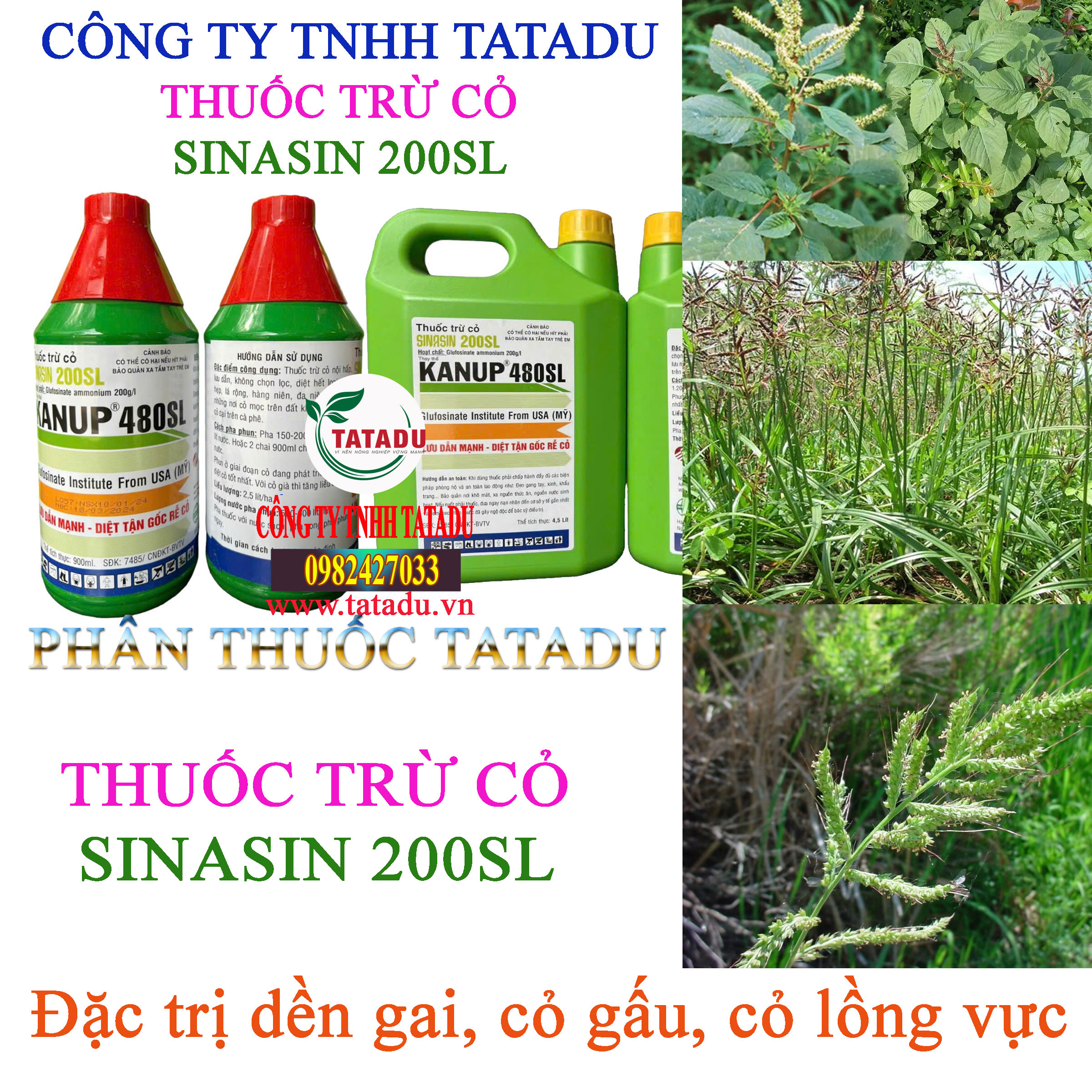 SINASIN 200SL tri co gau SINASIN 200SL tri co gau