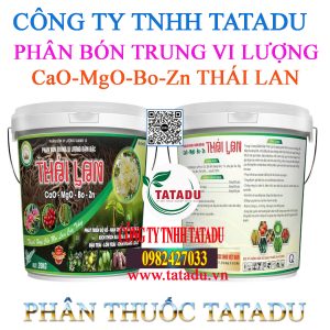 CaO MgO Bo Zn THAI LAN