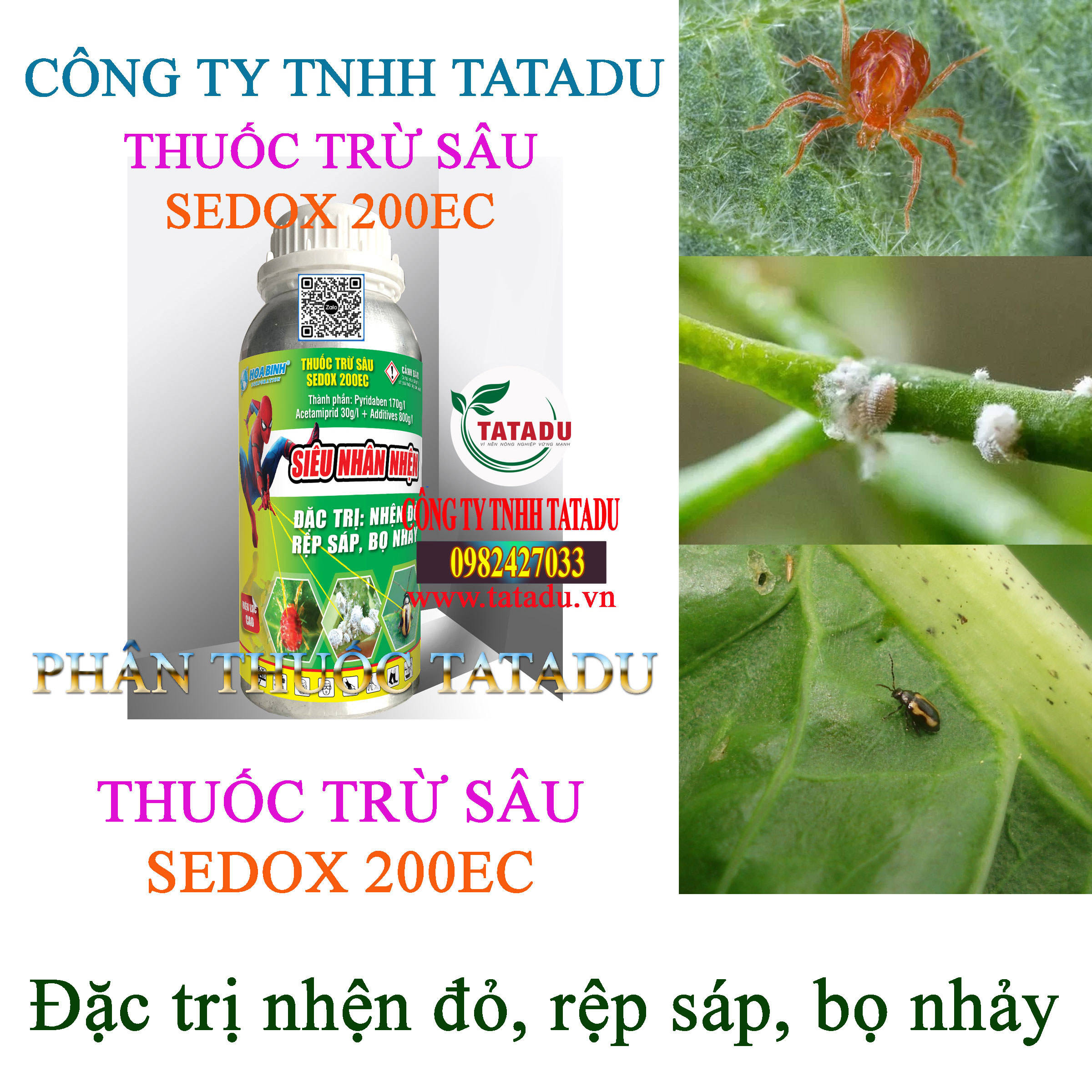 SEDOX 200EC tri nhen do SEDOX 200EC tri nhen do