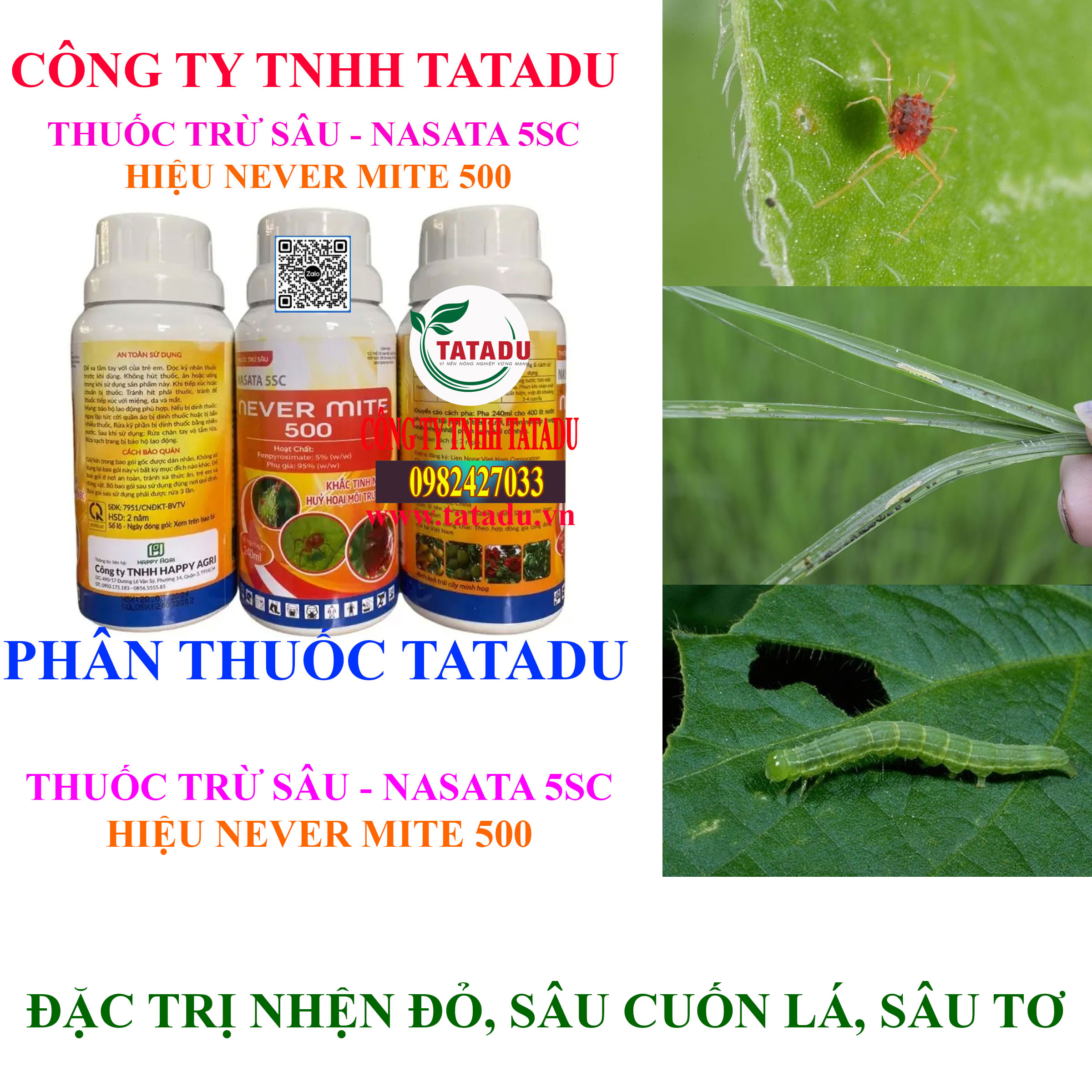 NASATA 5SC HIEU NEVER MITE 500 DAC TRI NHEN DO NASATA 5SC HIEU NEVER MITE 500 DAC TRI NHEN DO