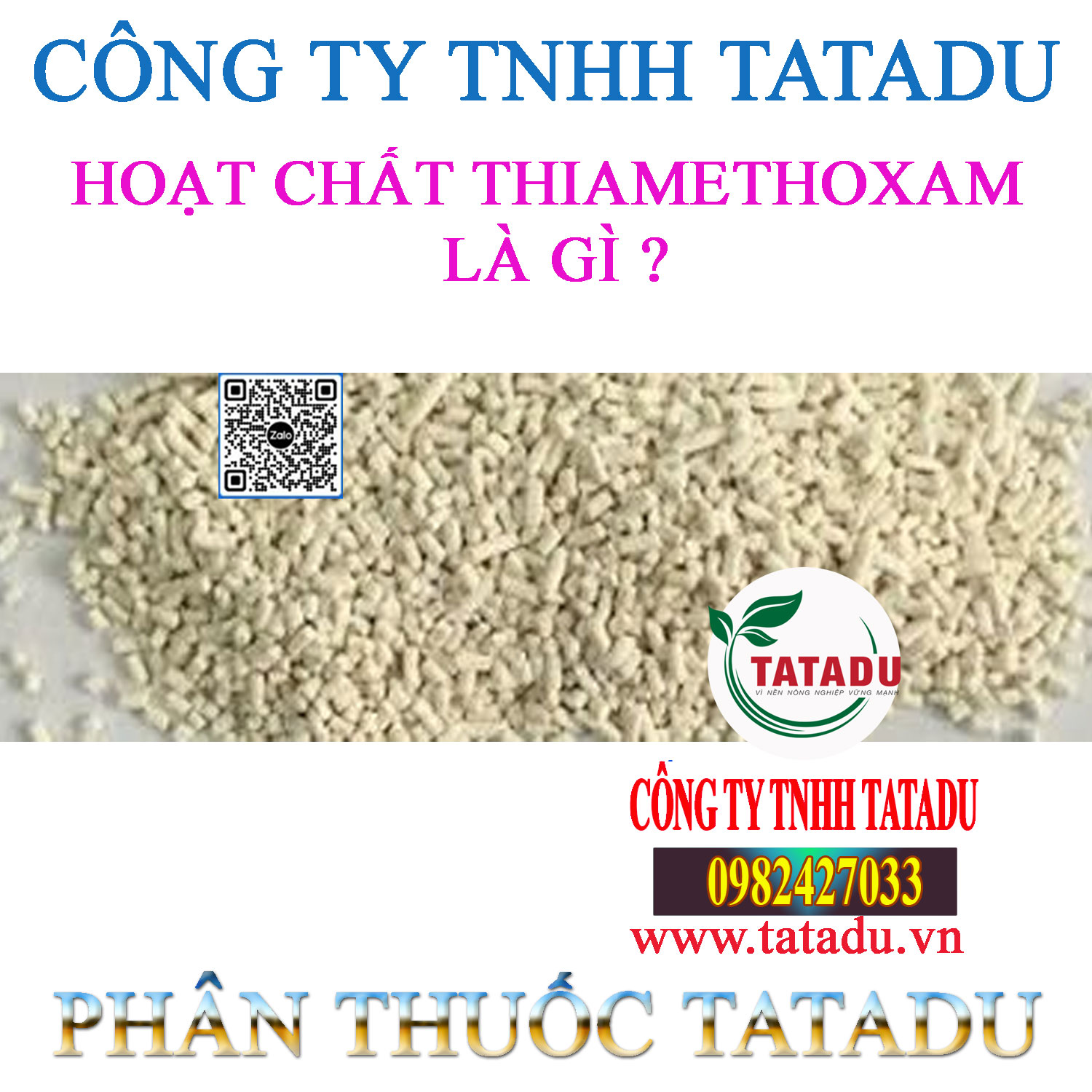 HOAT CHAT THIAMETHOXAM LA GI
