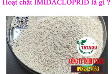 HOẠT CHẤT IMIDACLOPRID LÀ GÌ ? CÓ TRONG LOẠI THUỐC SÂU NÀO ?