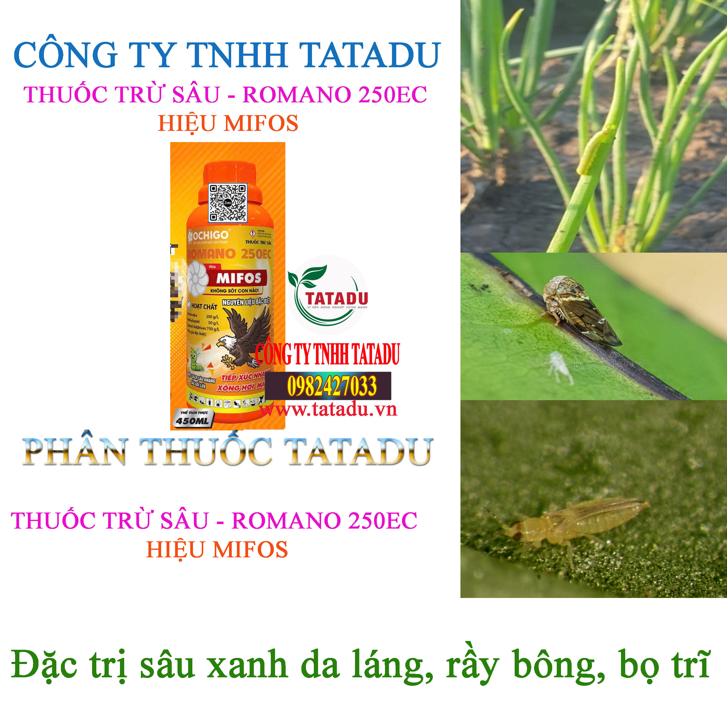 ROMANO 250EC HIEU MIFOS DAC TRI SAU XANH DA LANG RAY BONG BO TRI ROMANO 250EC HIEU MIFOS DAC TRI SAU XANH DA LANG RAY BONG BO TRI