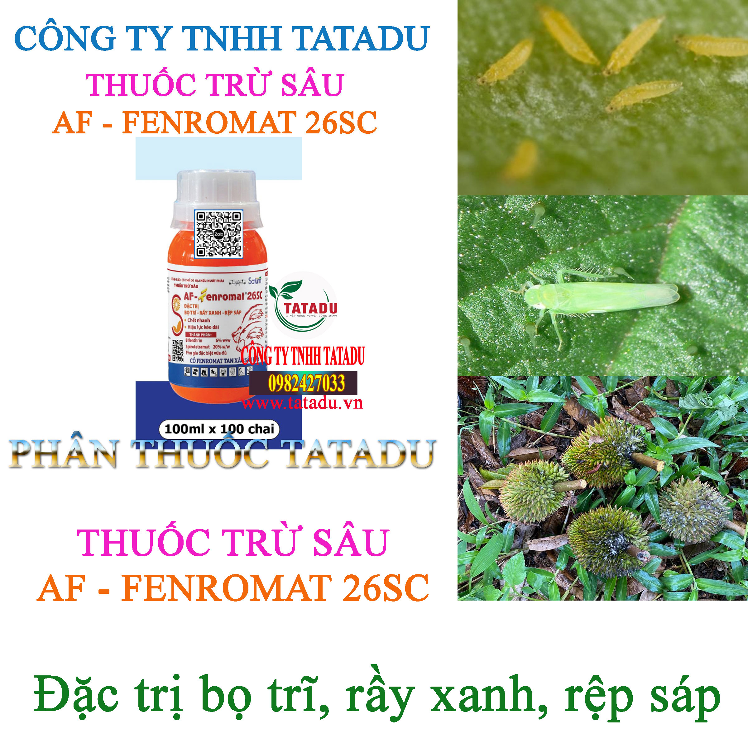 AF FENROMAT 26SC SATURN DAC TRI BO TRI RAY XANH REP SAP AF FENROMAT 26SC SATURN DAC TRI BO TRI RAY XANH REP SAP