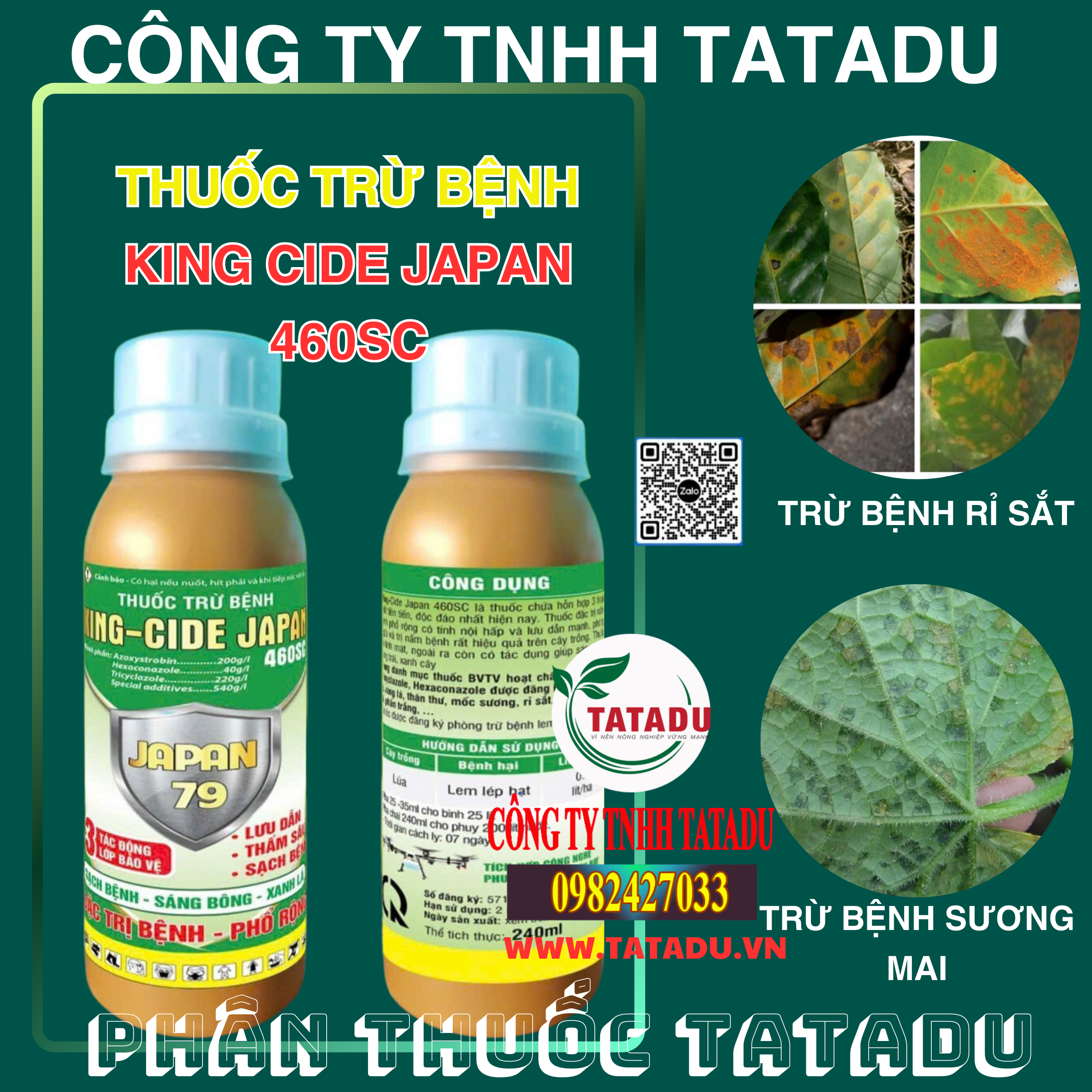 KING CIDE JAPAN 460SC TRU BENH RI SAT SUONG MAI KING CIDE JAPAN 460SC TRU BENH RI SAT SUONG MAI