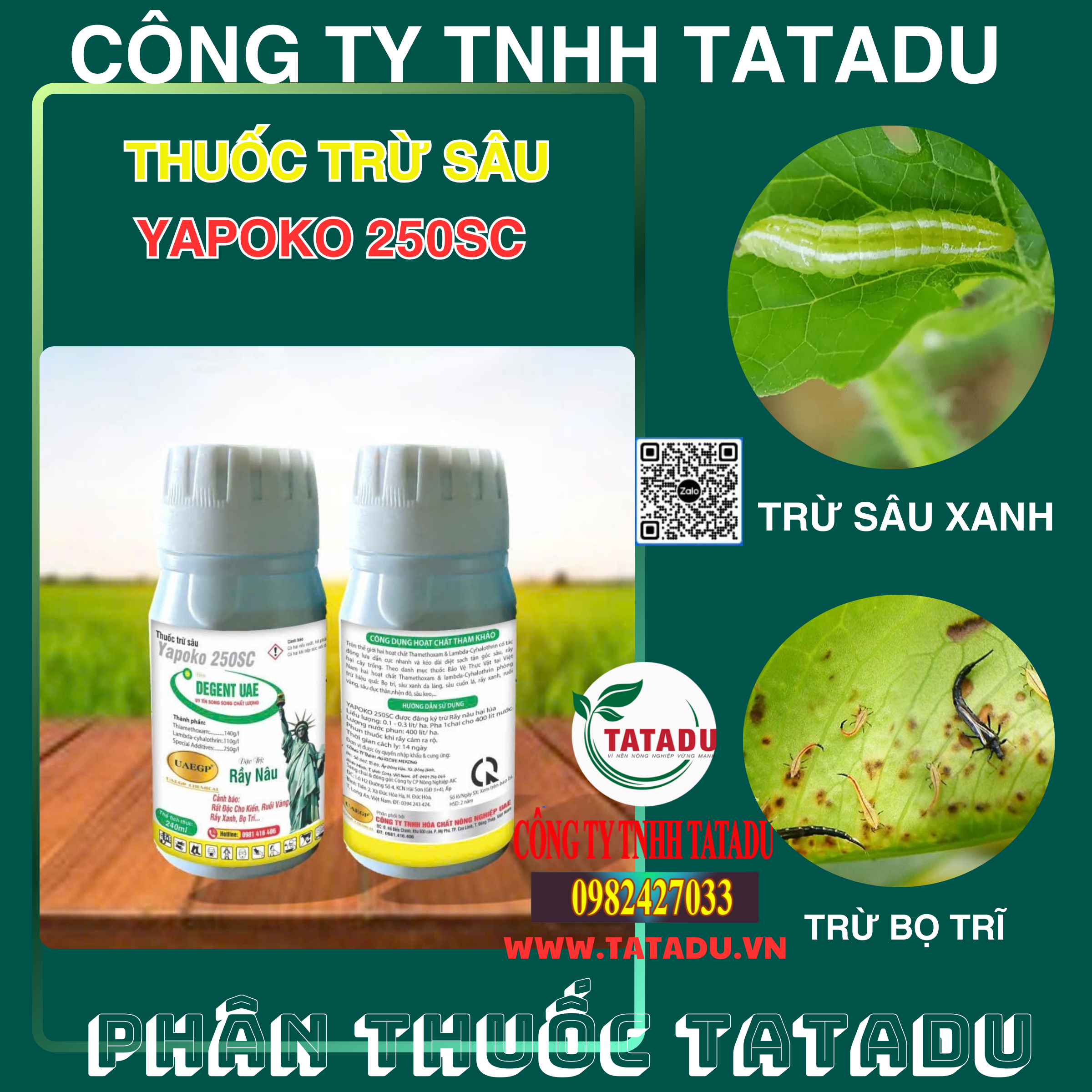 YAPOKO 250SC HIEU DEGENT UAE DAC TRI SAU XANH BO TRI YAPOKO 250SC HIEU DEGENT UAE DAC TRI SAU XANH BO TRI