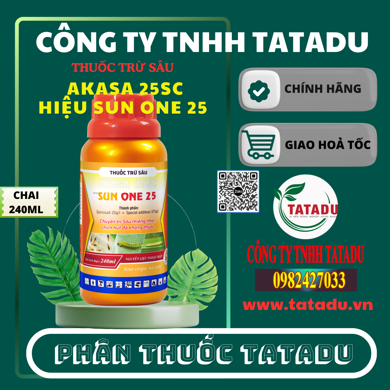 AKASA 25SC HIEU SUN ONE 25