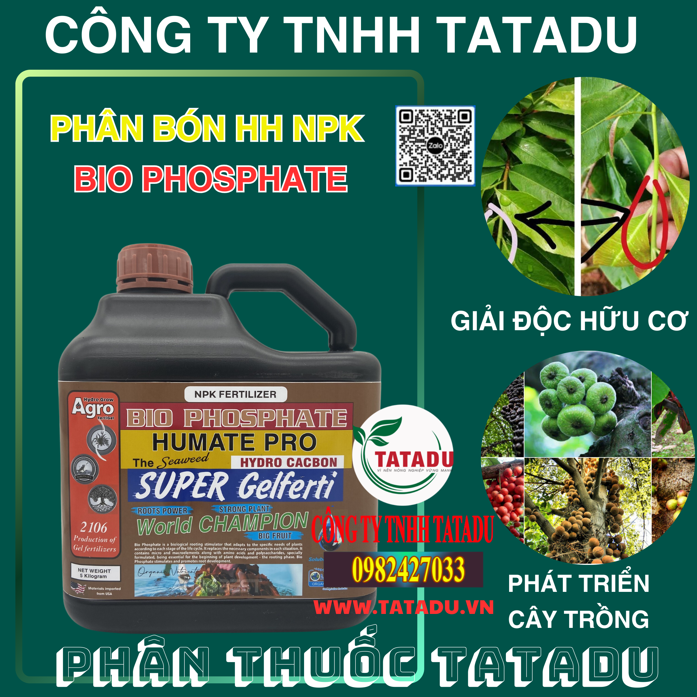 BIO PHOSPHATE GIAI DOC HUU CO PHAT TRIEN CAY TRONG BIO PHOSPHATE GIAI DOC HUU CO PHAT TRIEN CAY TRONG