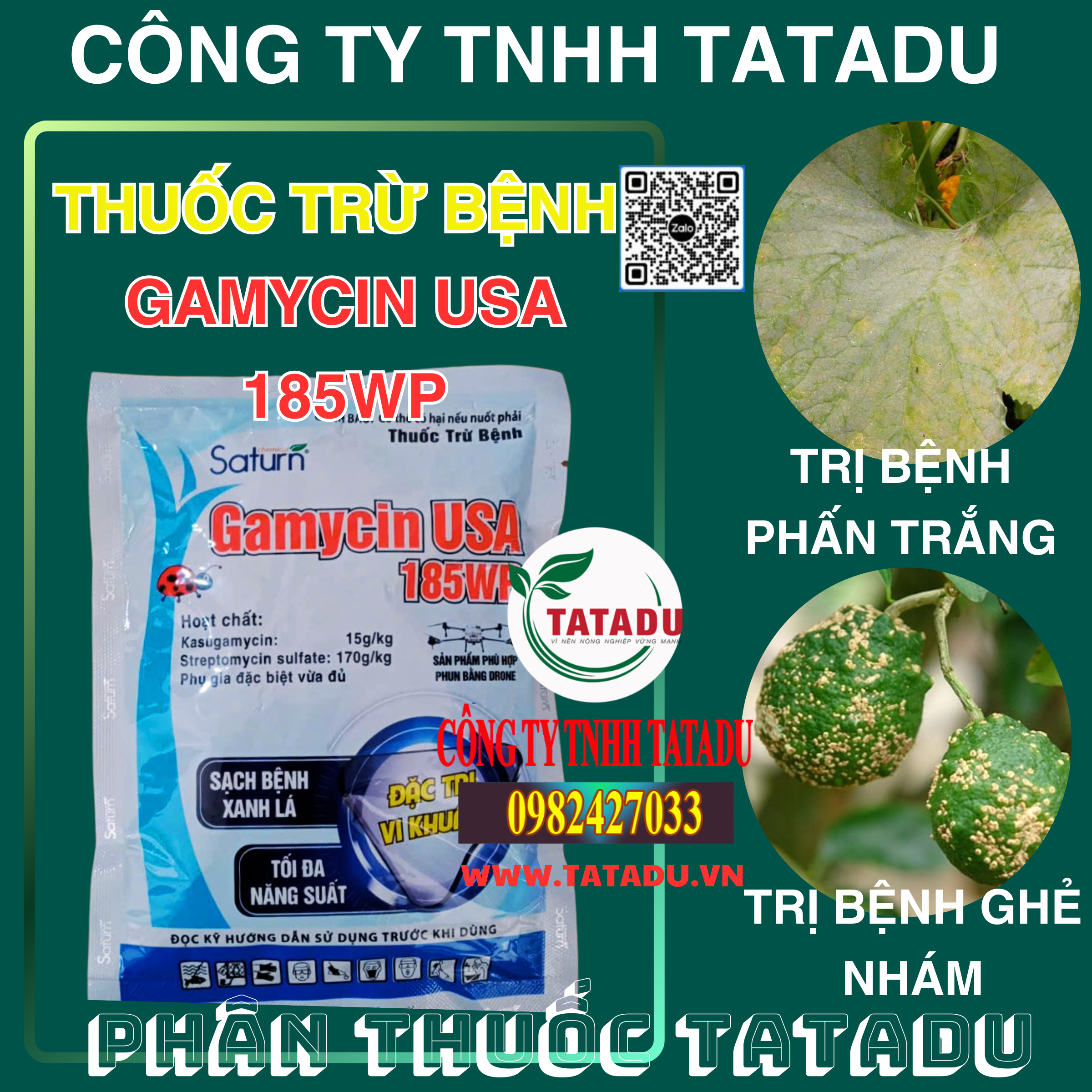GAMYCIN USA 185WP TRU BENH PHAN TRANG GHE NHAM GAMYCIN USA 185WP TRU BENH PHAN TRANG GHE NHAM