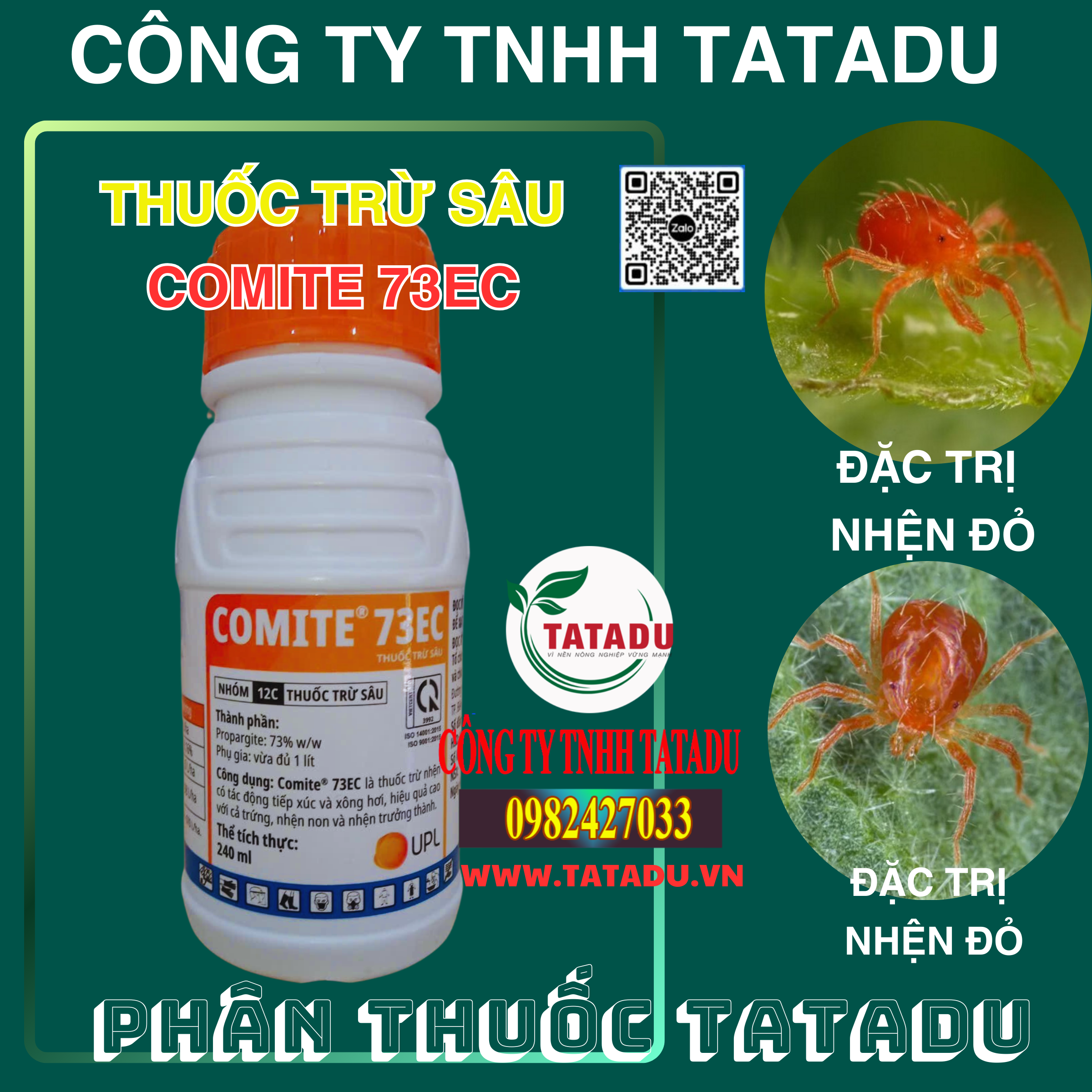 COMITE 73EC 240ML UPL DAC TRI NHEN DO COMITE 73EC 240ML UPL DAC TRI NHEN DO
