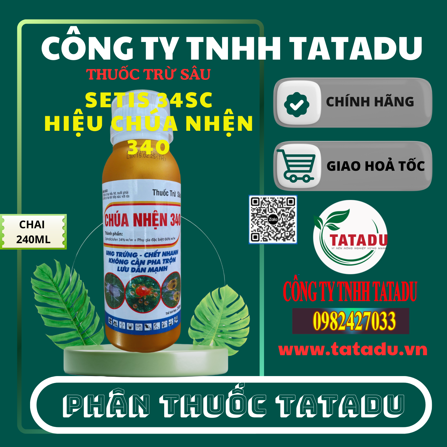 SETIS 34SC HIEU CHUA NHEN 340