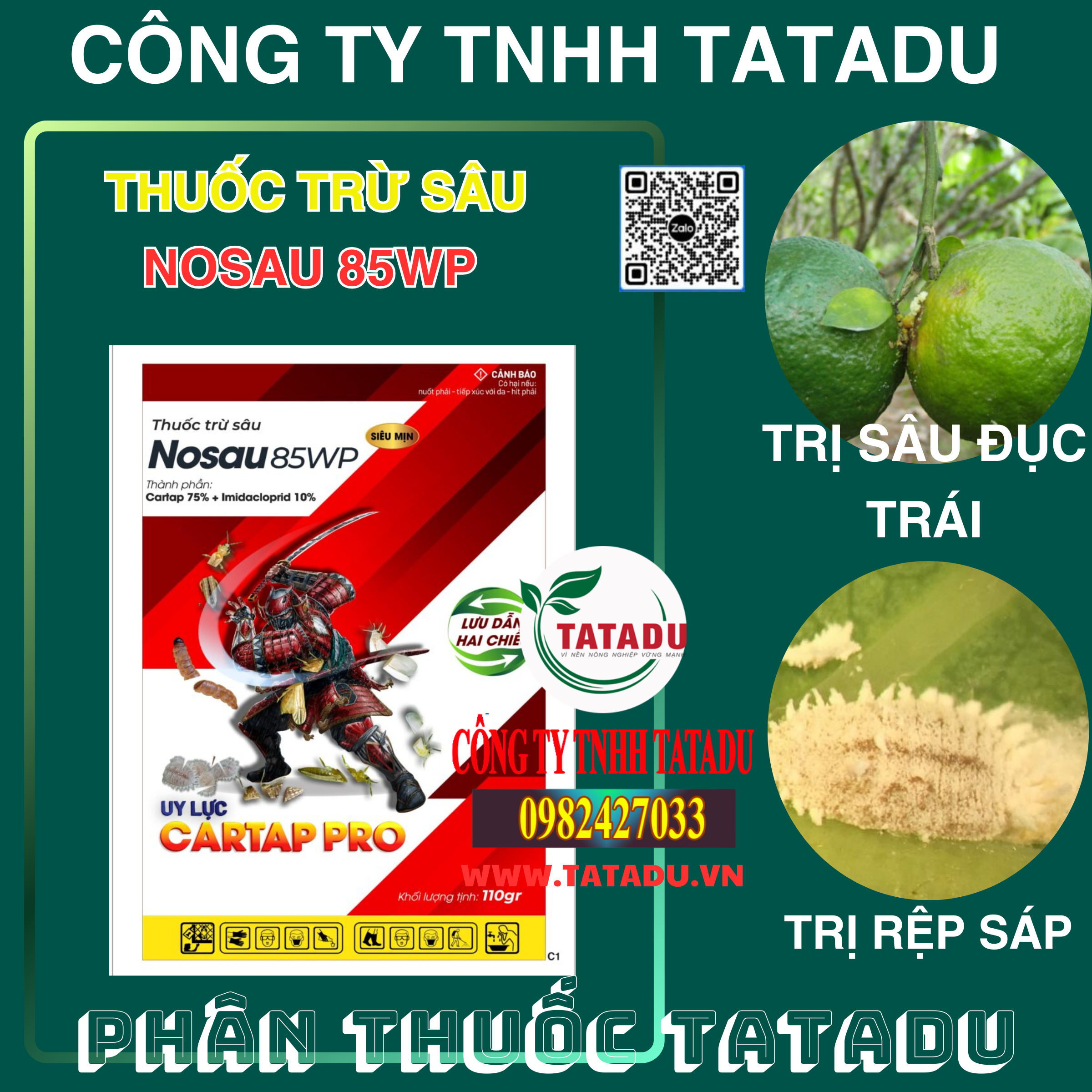 NOSAU 85WP DAC TRI SAU DUC TRAI REP SAP NOSAU 85WP DAC TRI SAU DUC TRAI REP SAP