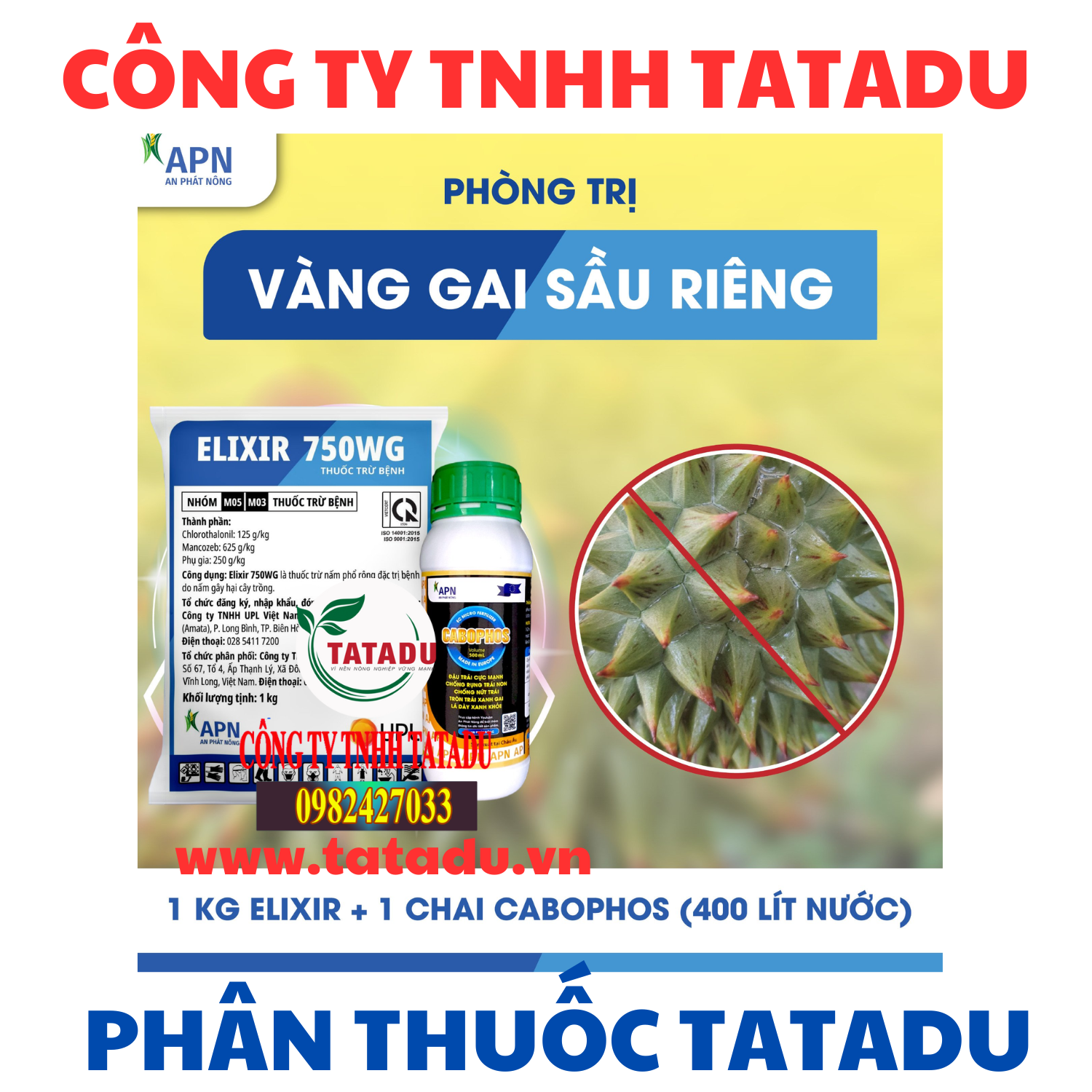 PHONG TRI VANG GAI SAU RIENG