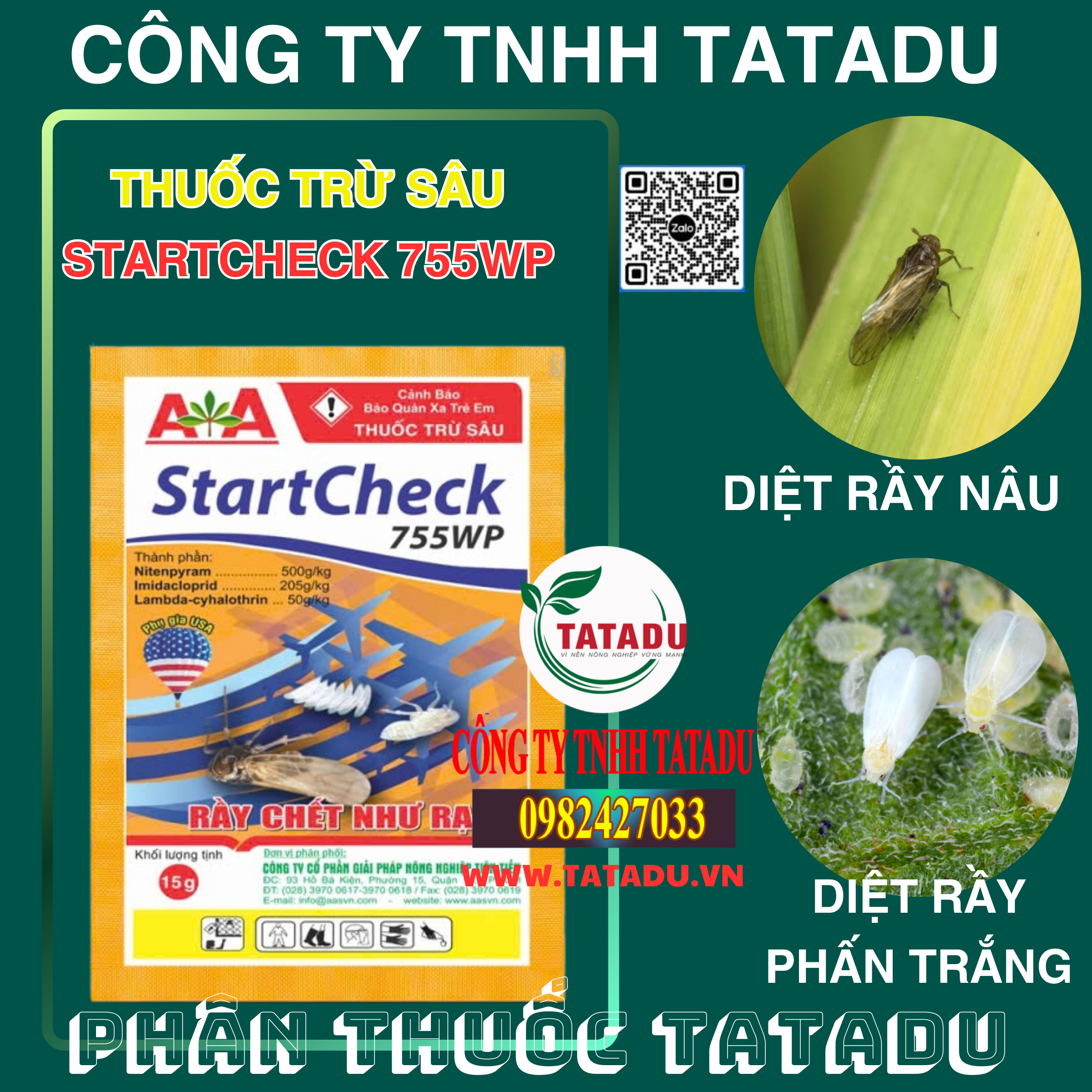 STARTCHECK 755WP DAC TRI RAY NAU RAY PHAN TRANG STARTCHECK 755WP DAC TRI RAY NAU RAY PHAN TRANG