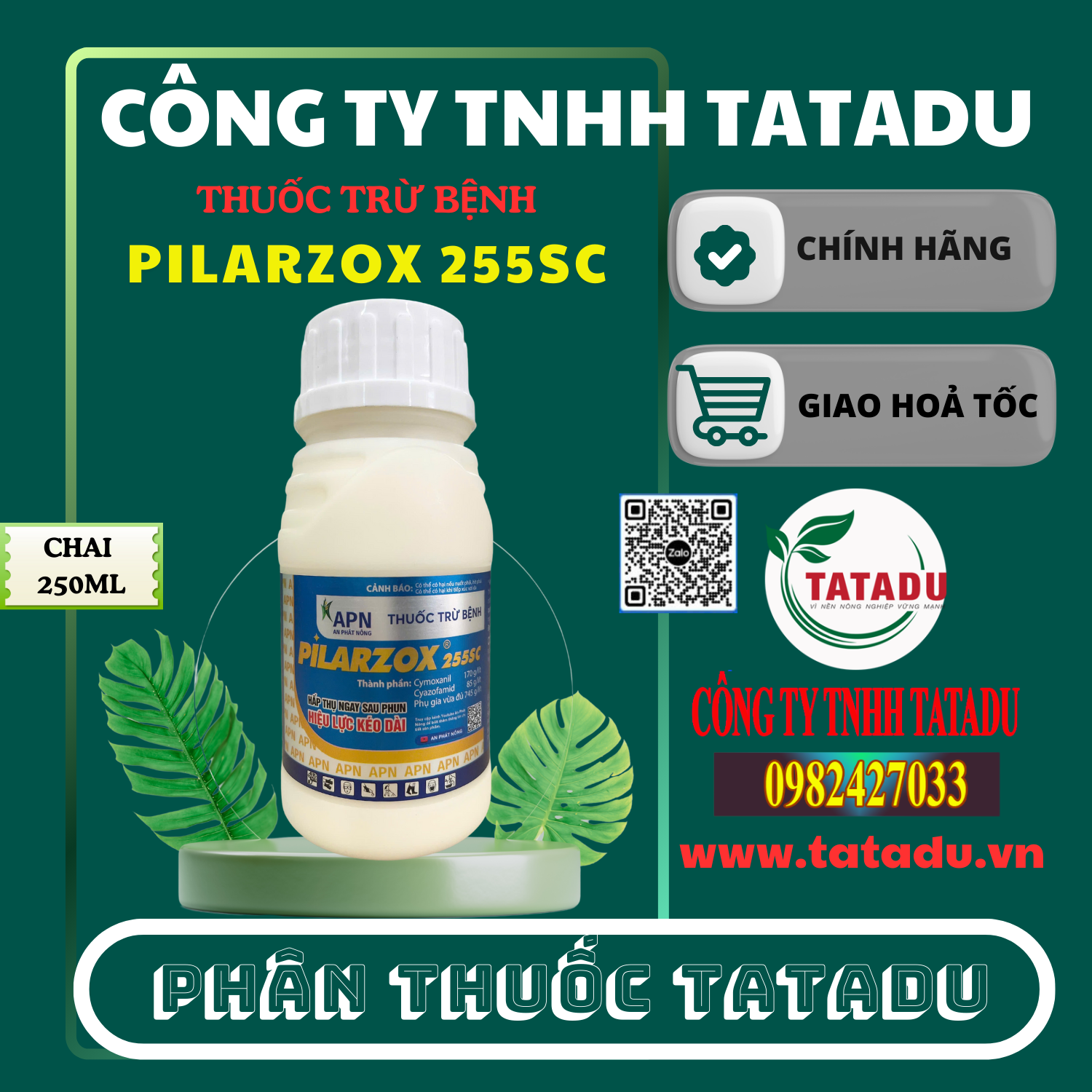 PILARZOX 255SC AN PHAT NONG