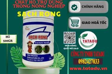 SẠCH RONG VINA ORGANIC – GIẢI PHÁP TẨY SẠCH RONG RÊU AN TOÀN, KHÔNG GÂY NÓNG CÂY