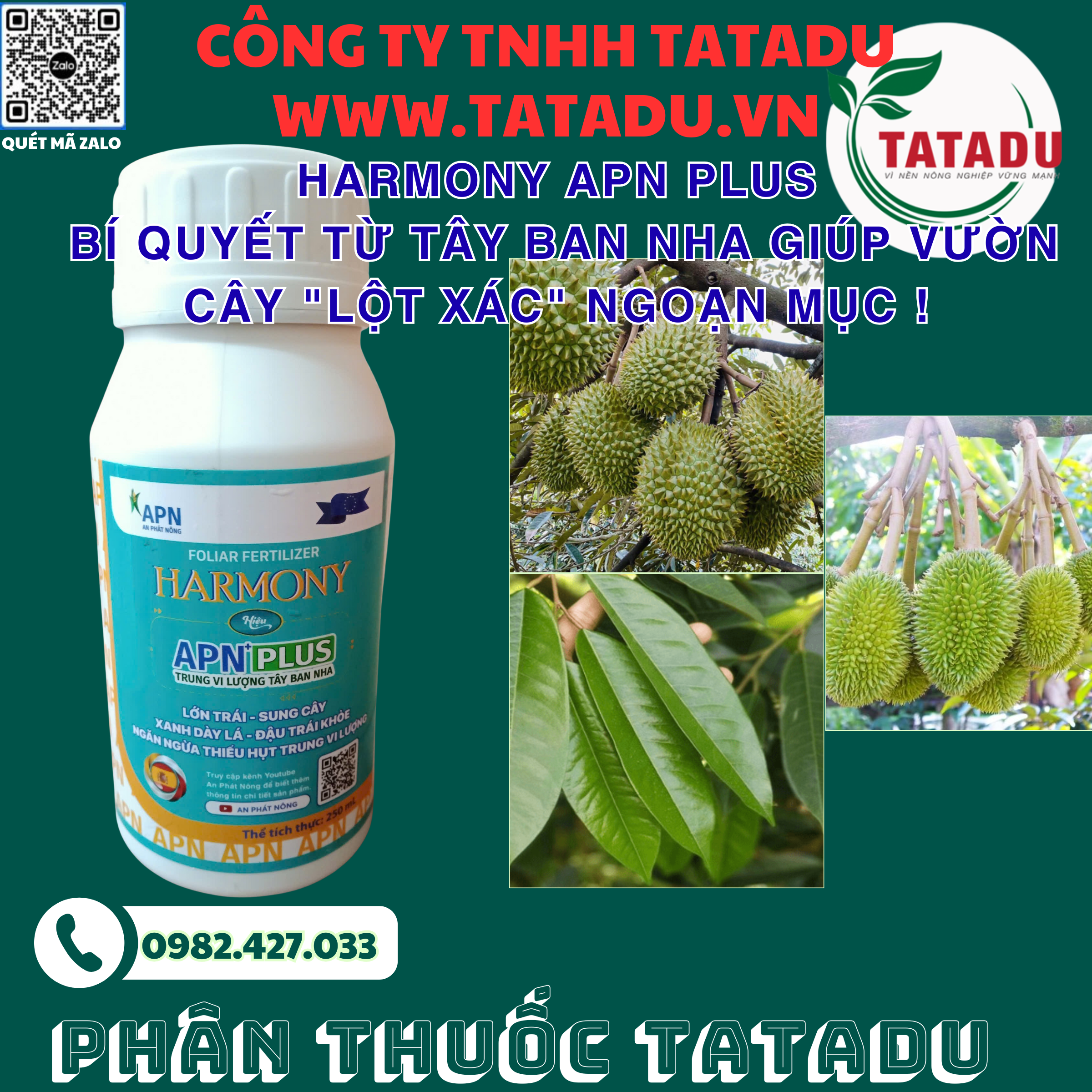 HARMONY APN PLUS BI QUYET TU TAY BAN NHA GIUP VUON CAY LOT XAC NGOAN MUC