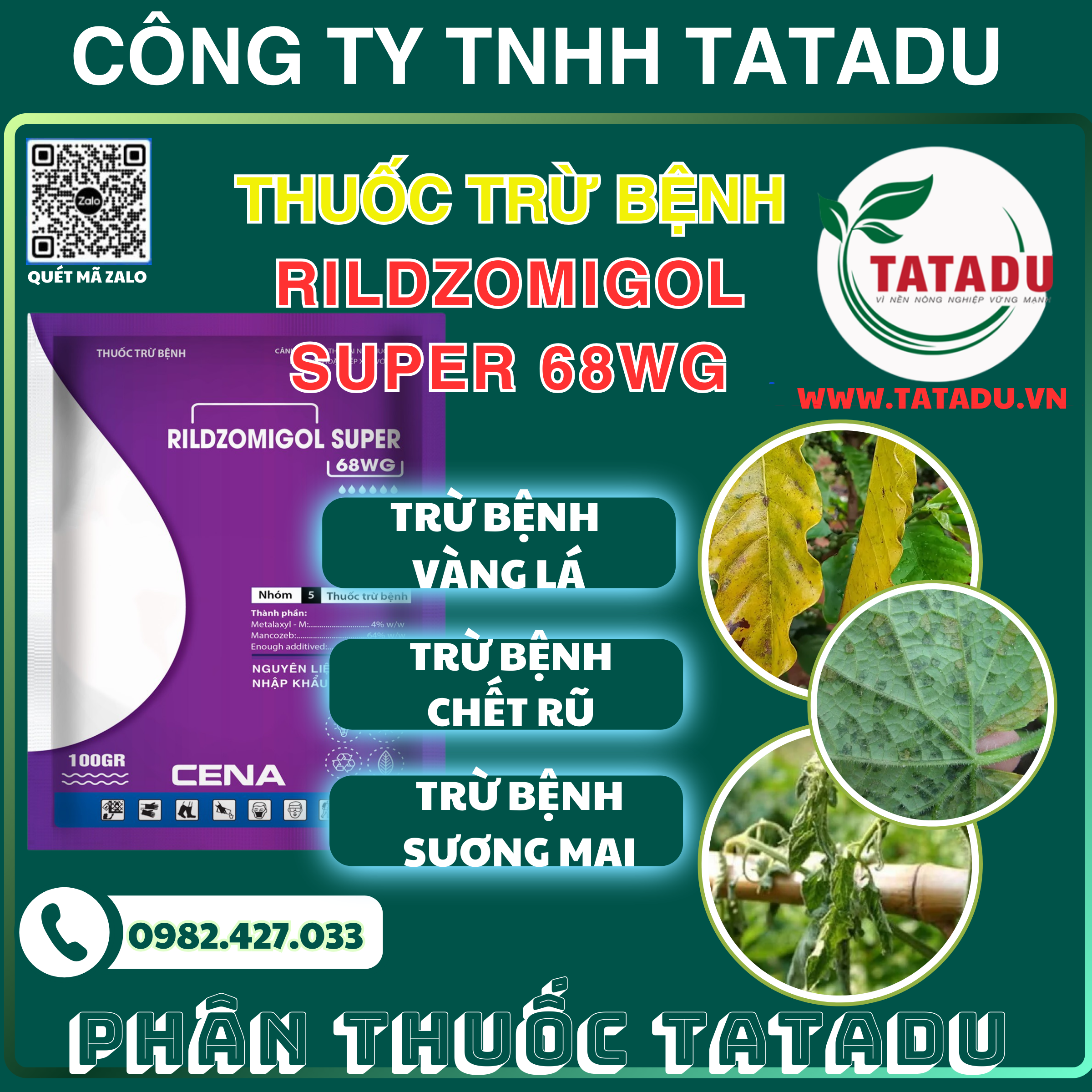 RILDZOMIGOL SUPER 68WG TRU BENH VANG LA CHET RU SUONG MAI RILDZOMIGOL SUPER 68WG TRU BENH VANG LA CHET RU SUONG MAI