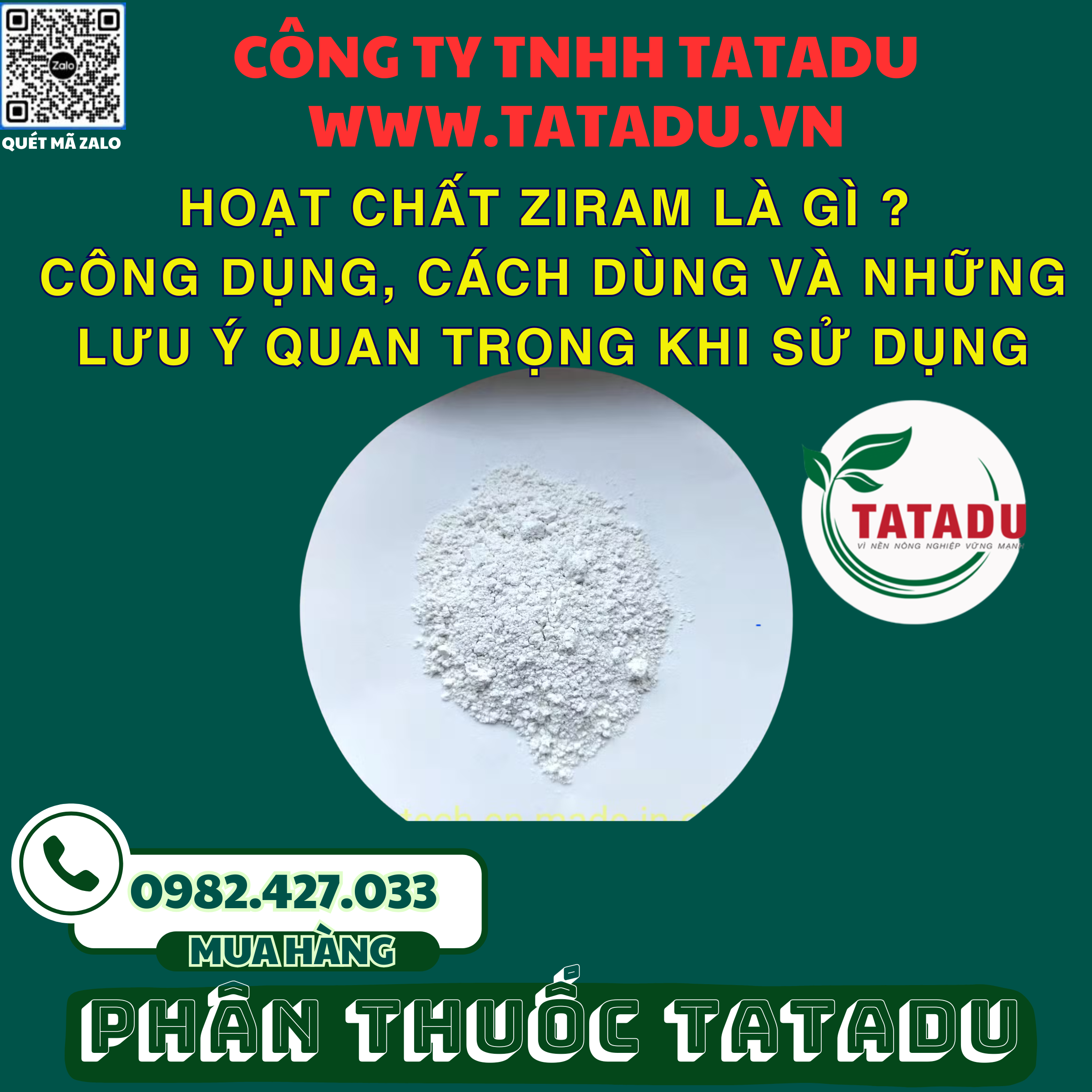 HOAT CHAT ZIRAM LA GI CONG DUNG CACH DUNG VA NHUNG LUU Y QUAN TRONG KHI SU DUNG