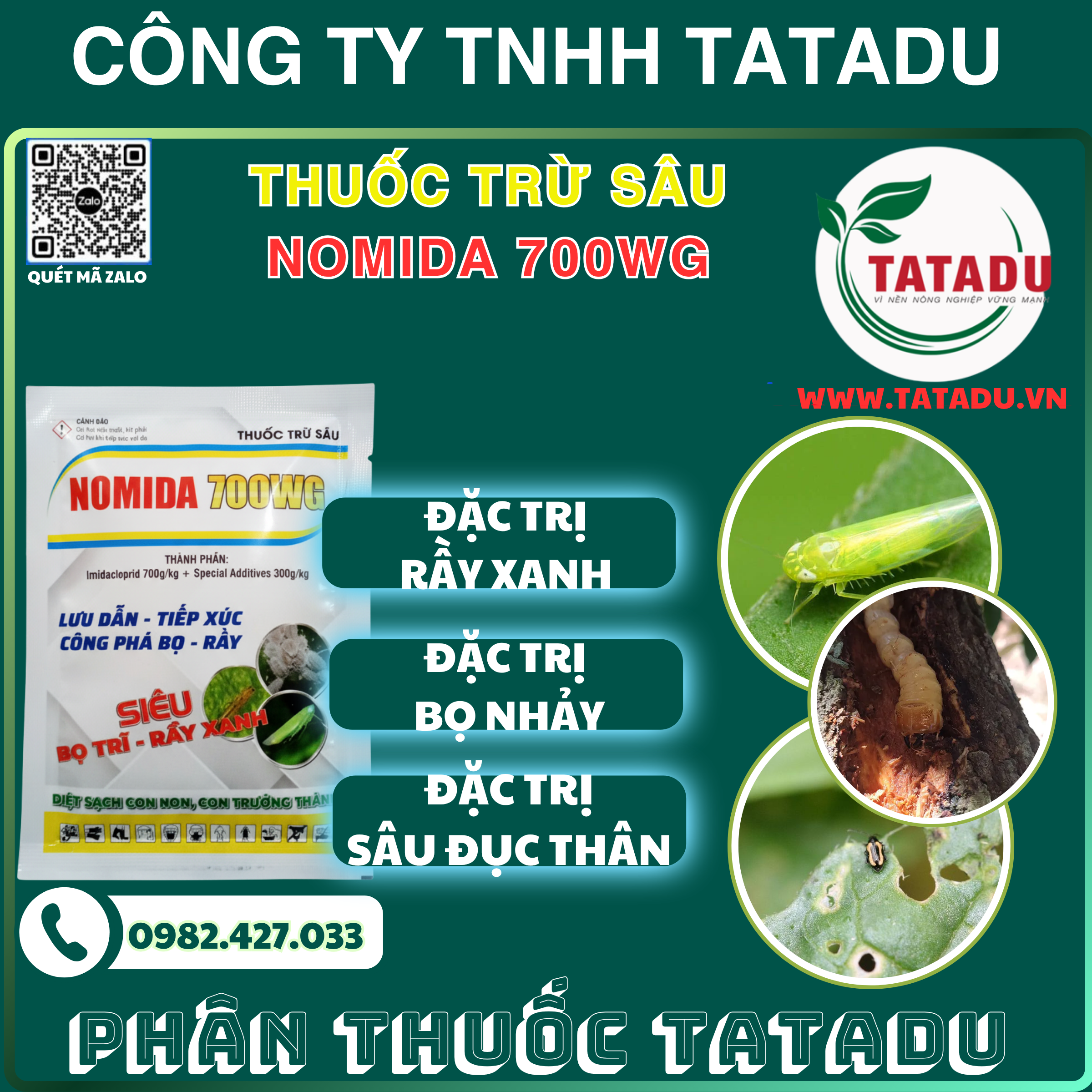NOMIDA 700WG DAC TRI RAY XANH BO NHAY SAU DUC THAN NOMIDA 700WG DAC TRI RAY XANH BO NHAY SAU DUC THAN