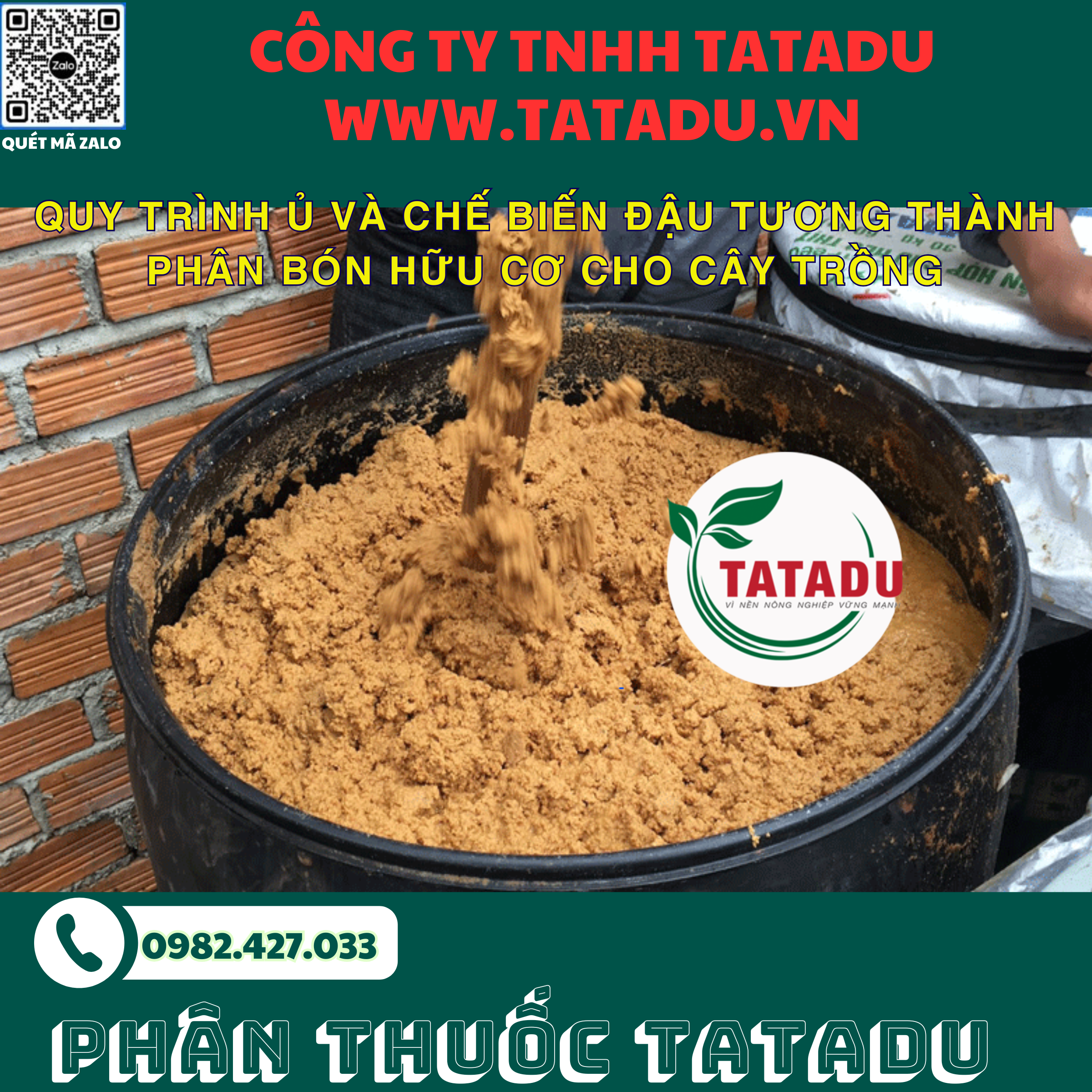 QUY TRINH U VA CHE BIEN DAU TUONG THANH PHAN BON HUU CO CHO CAY TRONG