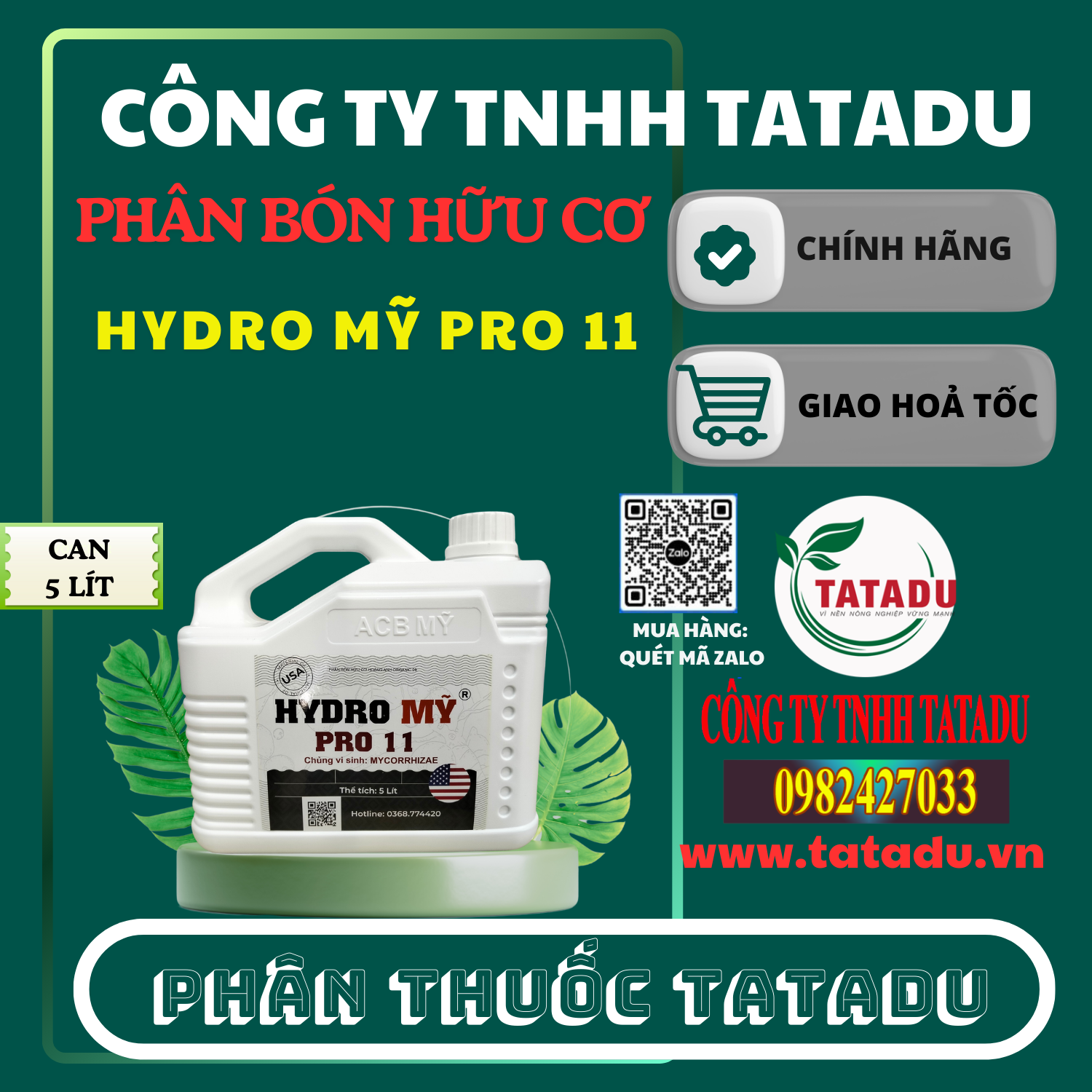 HYDRO MỸ PRO 11