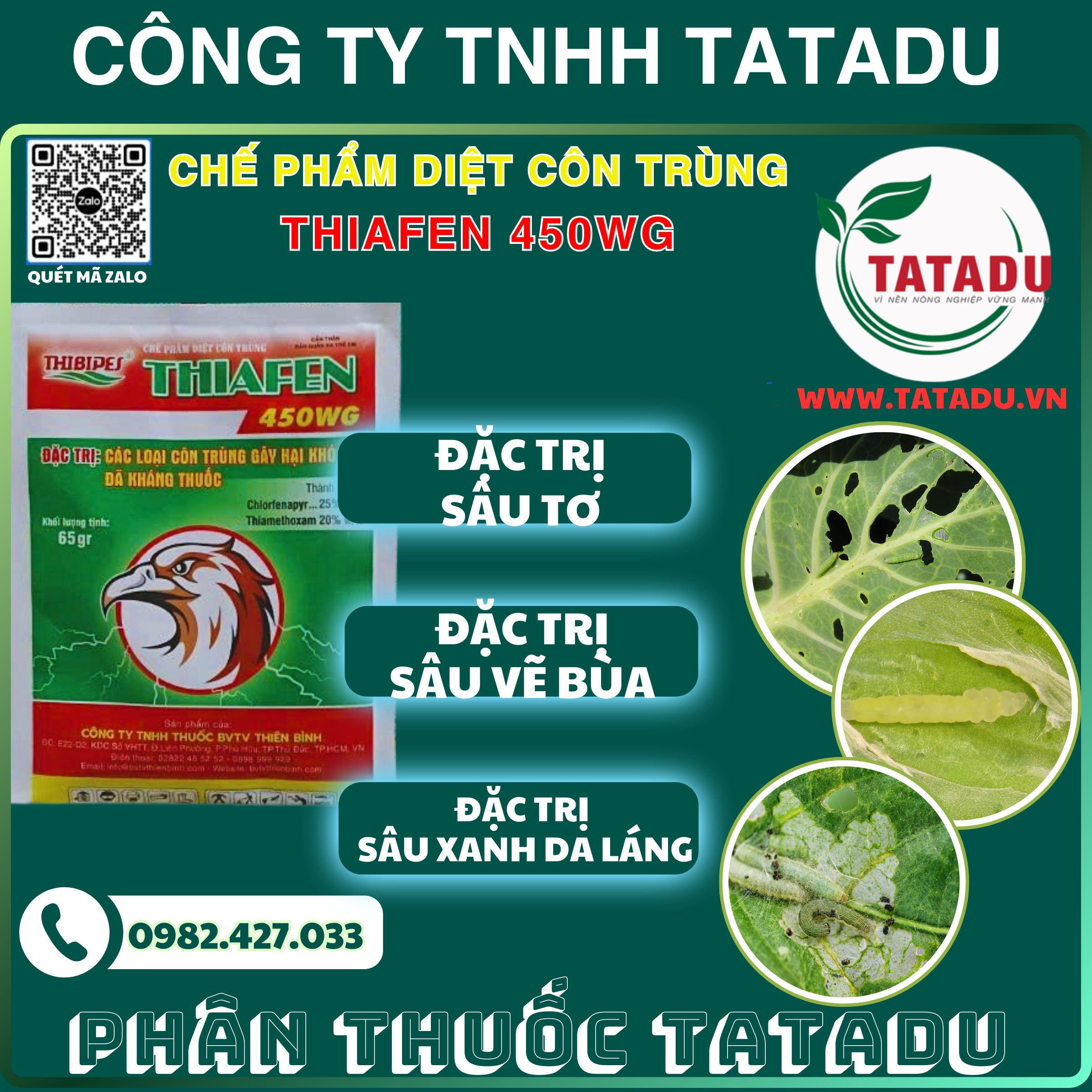 THIAFEN 450WG DAC TRI SAU TO SAU VE BUA SAU XANH DA LANG THIAFEN 450WG DAC TRI SAU TO SAU VE BUA SAU XANH DA LANG