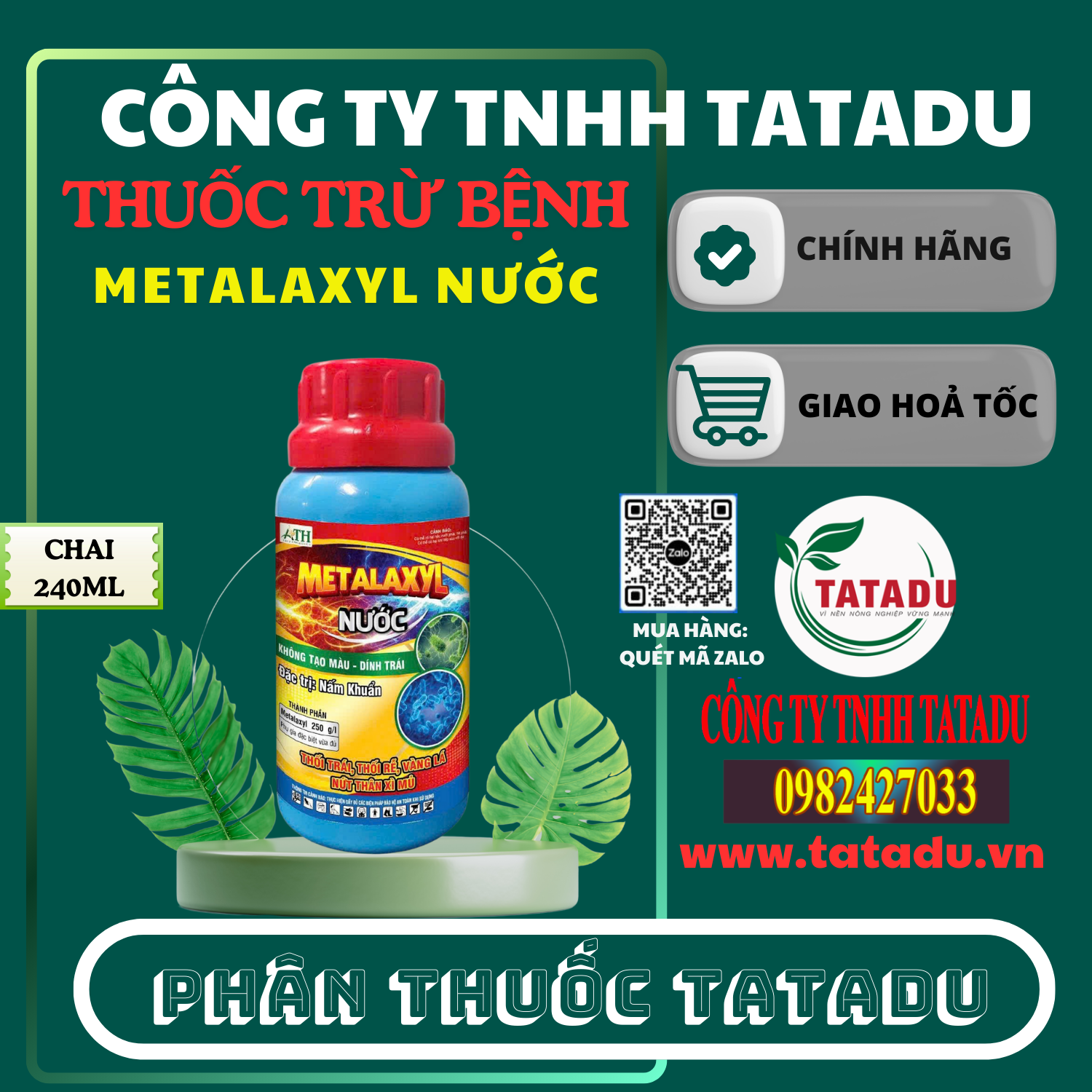 METALAXYL NƯỚC