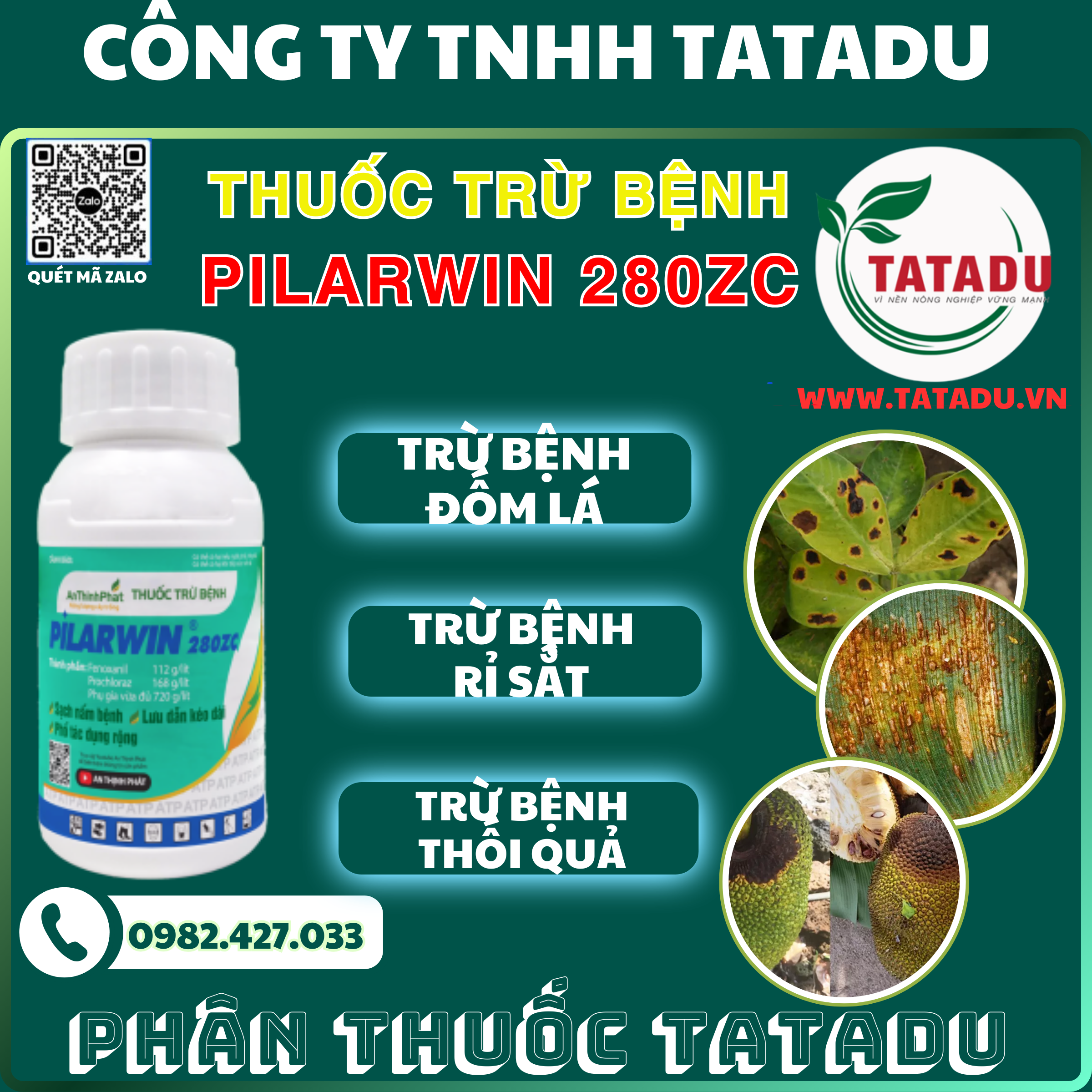 PILARWIN 280ZC TRU BENH DOM LA RI SAT THOI QUA ATP PILARWIN 280ZC TRU BENH DOM LA RI SAT THOI QUA ATP